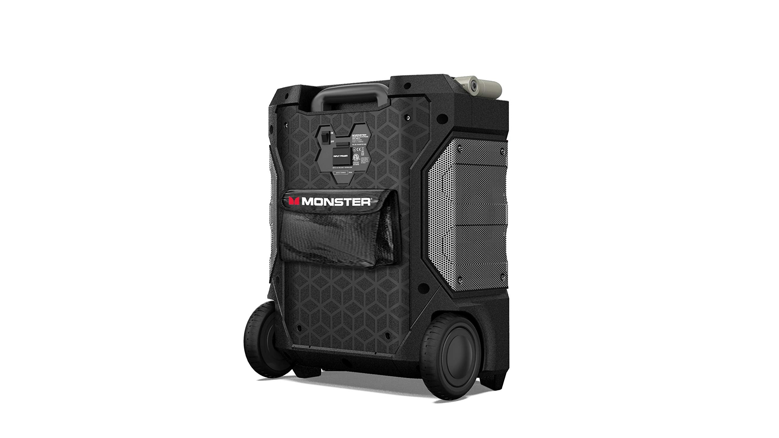 Monster Rockin Roller 270 Indoor/Outdoor Portable Bluetooth Speaker | Up To 200W Of 270 Degree Sound & Up To 100 Hours Of Playti