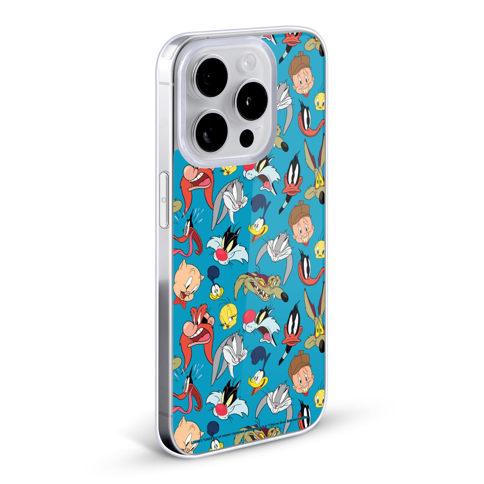 Head Case Designs Officially Licensed Looney Tunes Head Shots Patterns Soft Gel Case Compatible With Apple Iphone 14 Pro Max