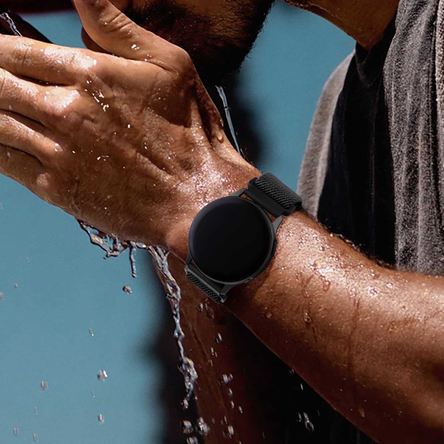 Lerobo Elastic Bands Compatible With Samsung Galaxy Watch 7 6 5 40Mm 44Mm,Galaxy Watch 5 Pro Band 45Mm/Watch 6 4 Classic Band/Ac