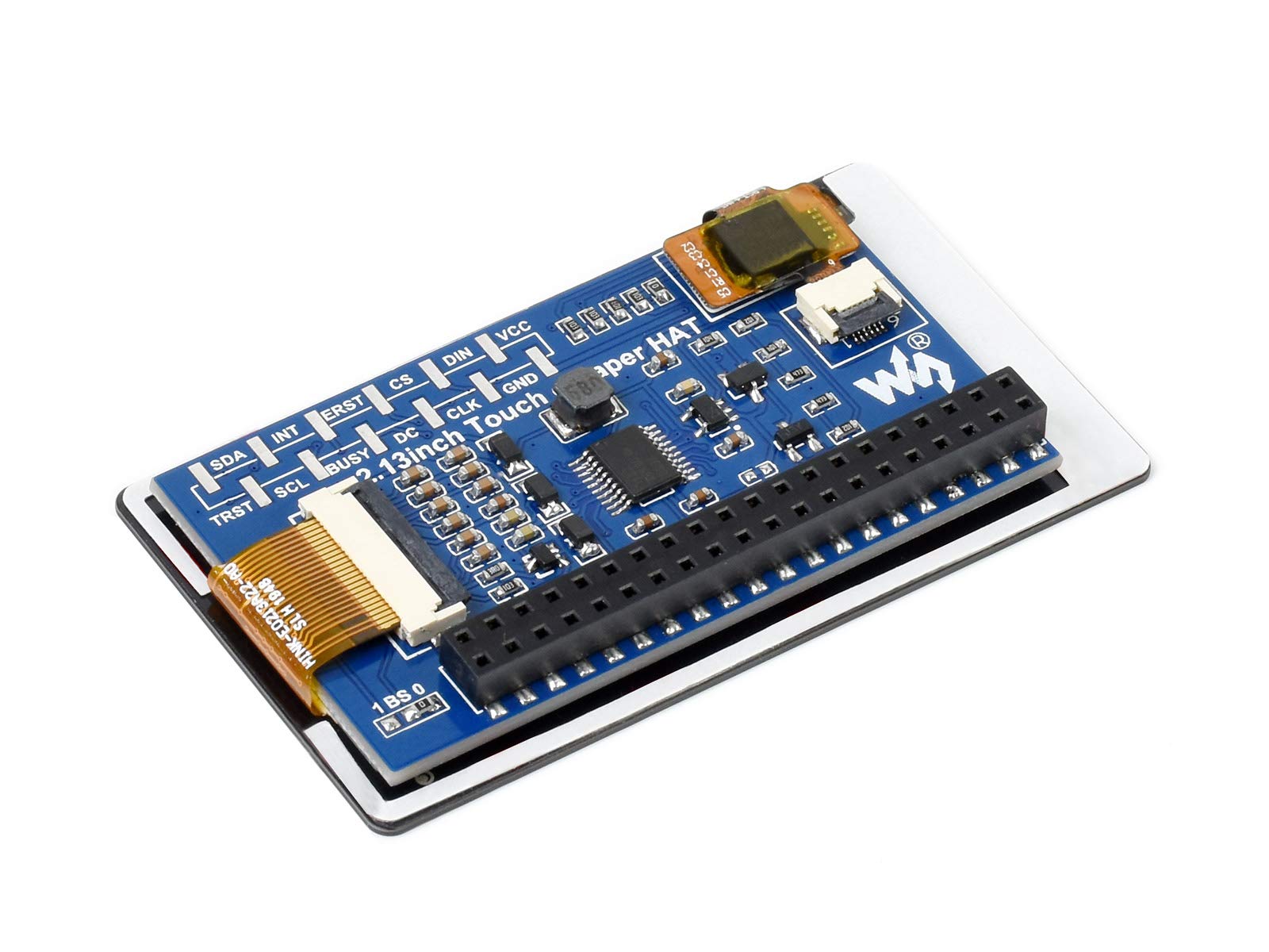 Waveshare 2.13Inch Touch E Paper Display For Raspberry Pi Zero 2 W/Raspberry Pi Zero/Pi Zero W/Pi Zero Wh, 250X122 Pixels E Ink