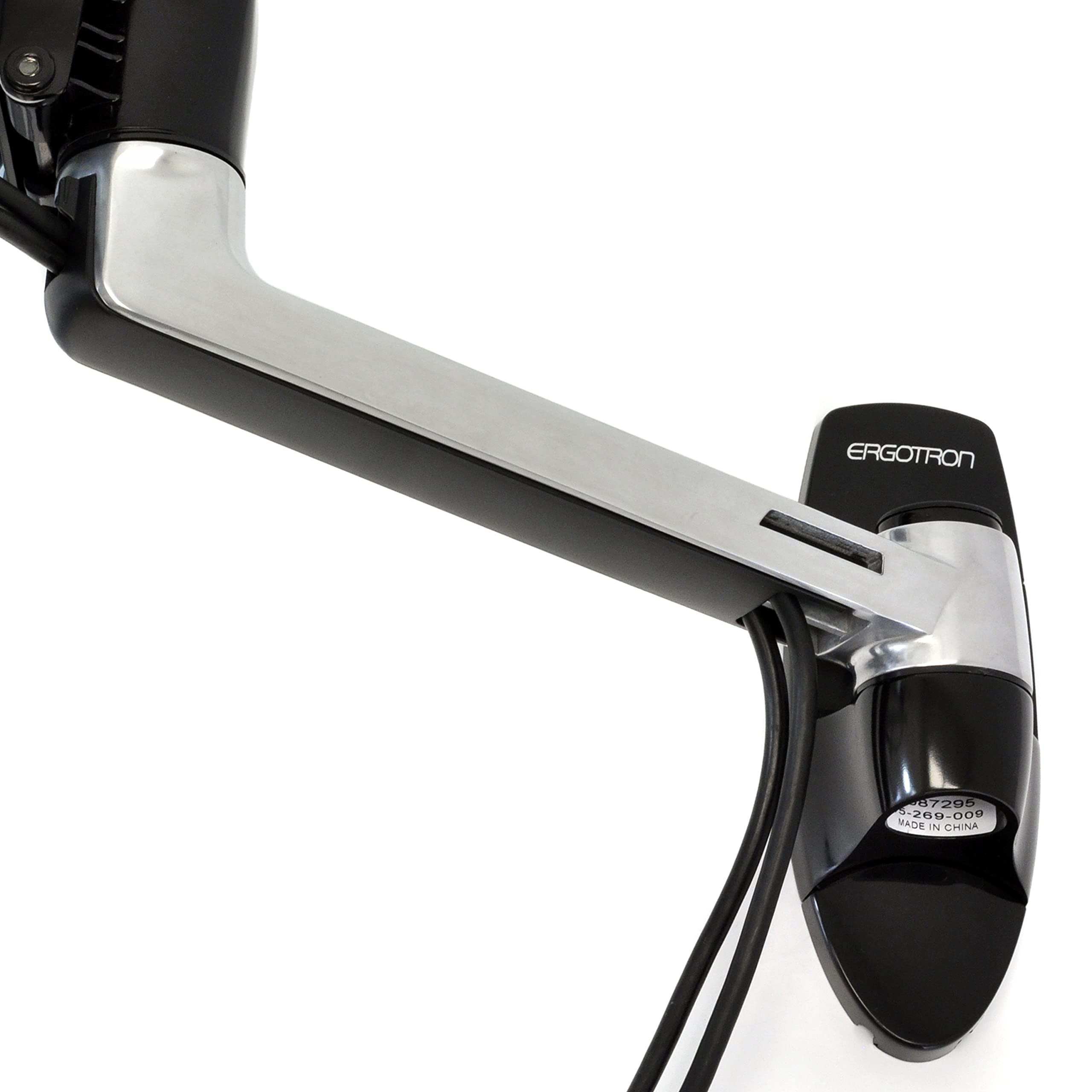 Ergotron � LX HD Single Monitor Swing Arm, VESA Wall Mount � for Monitors Up to 49 Inches, 0 to 50 lbs, Less Than 4 Inch Display Depth � One Extension