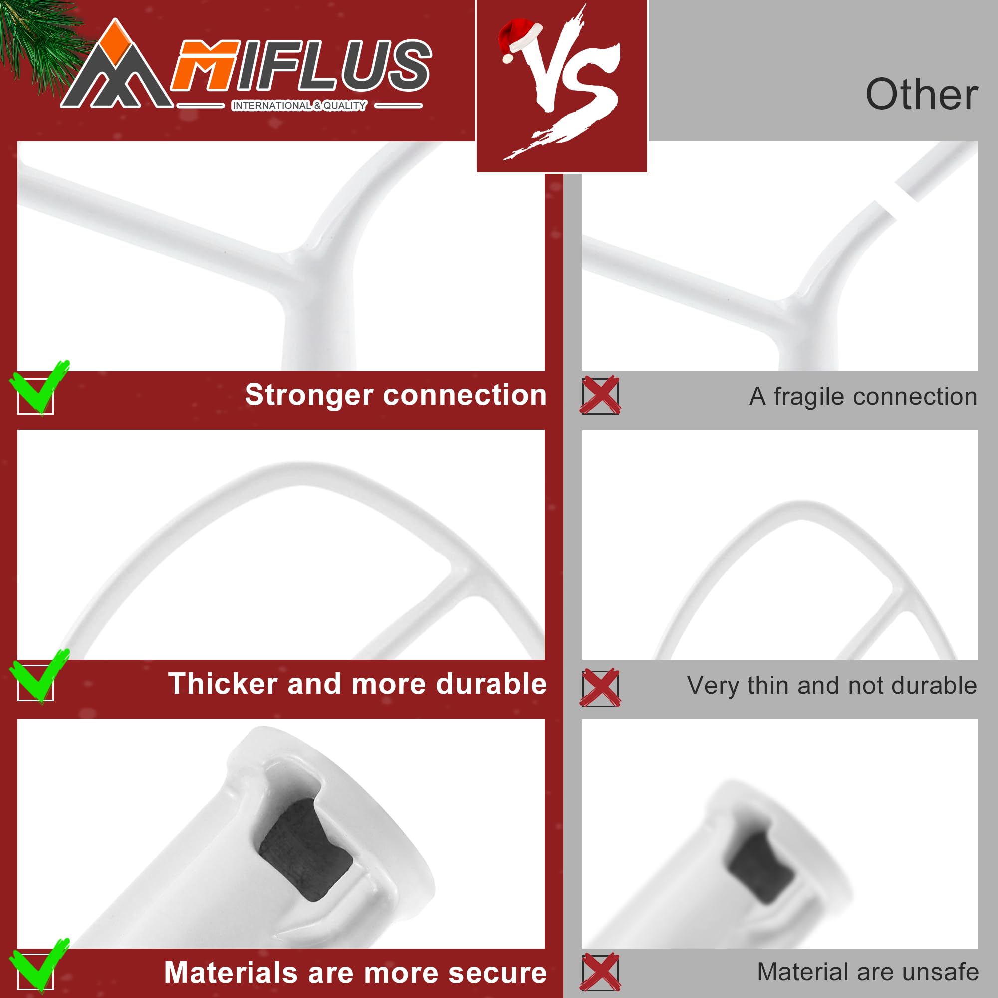 K5Ab K5Ss Flat Beater Replacement/K5Ab K5Ss Coated Flat Beater For 5 Qt Bowl Lift Stand Mixers Of 9707670 W10807813 Ps983355 Ap3