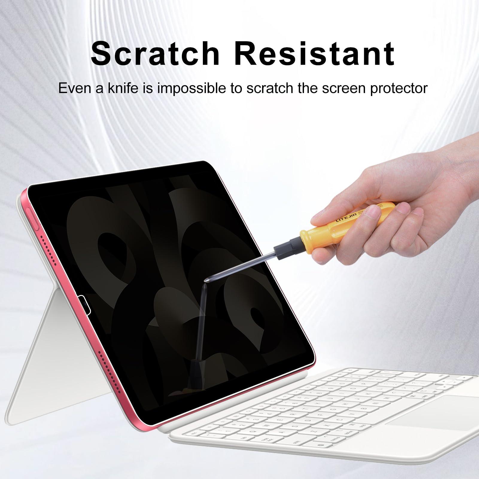 Privacy Screen Protector For Ipad Pro Tablet (Air 5/4, 10.9 Inch, 2022/2020 Released), Scratch Resistant 9H Hardness Ipad 10.9''