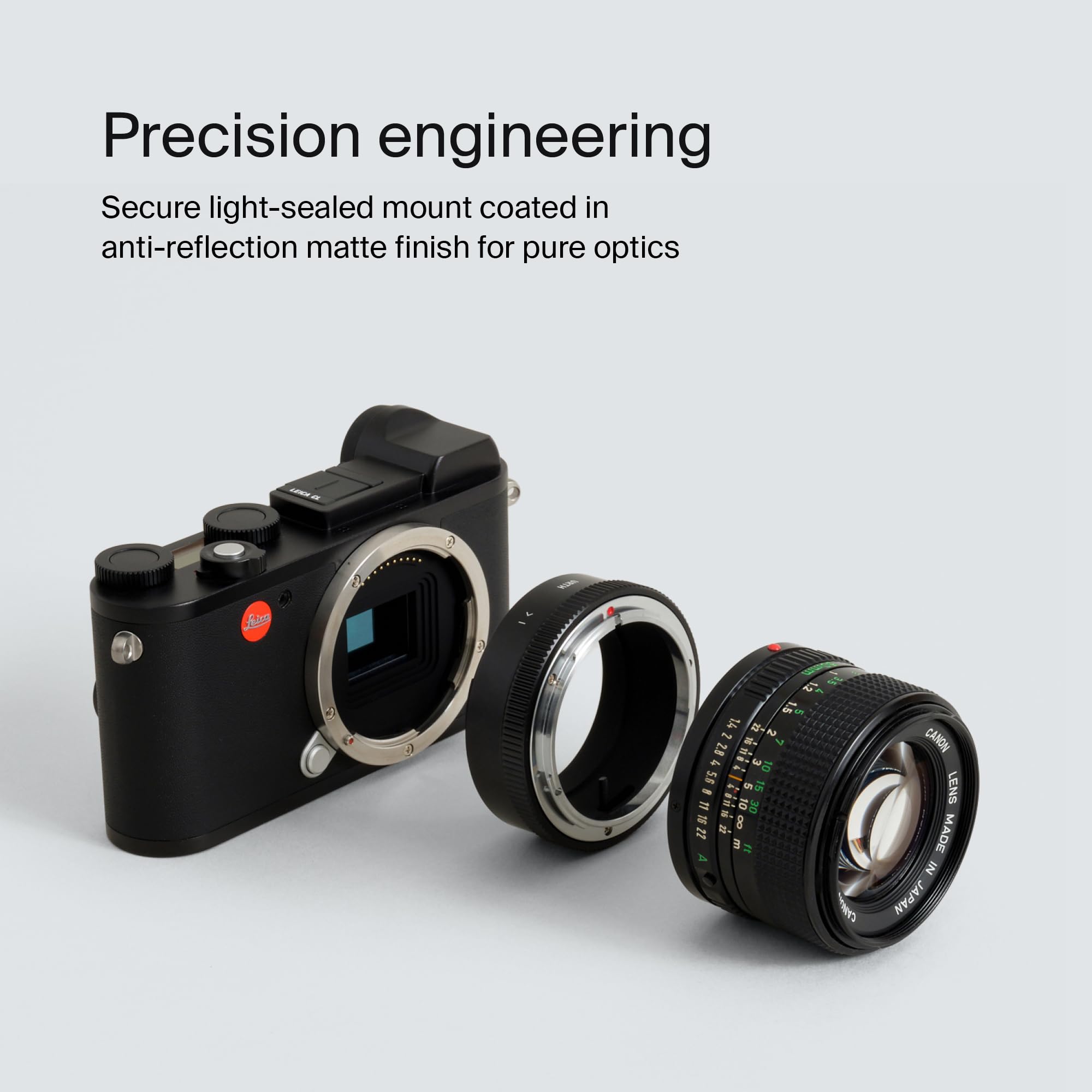Urth Lens Mount Adapter: Compatible With Fd Lens To Leica L Camera Body