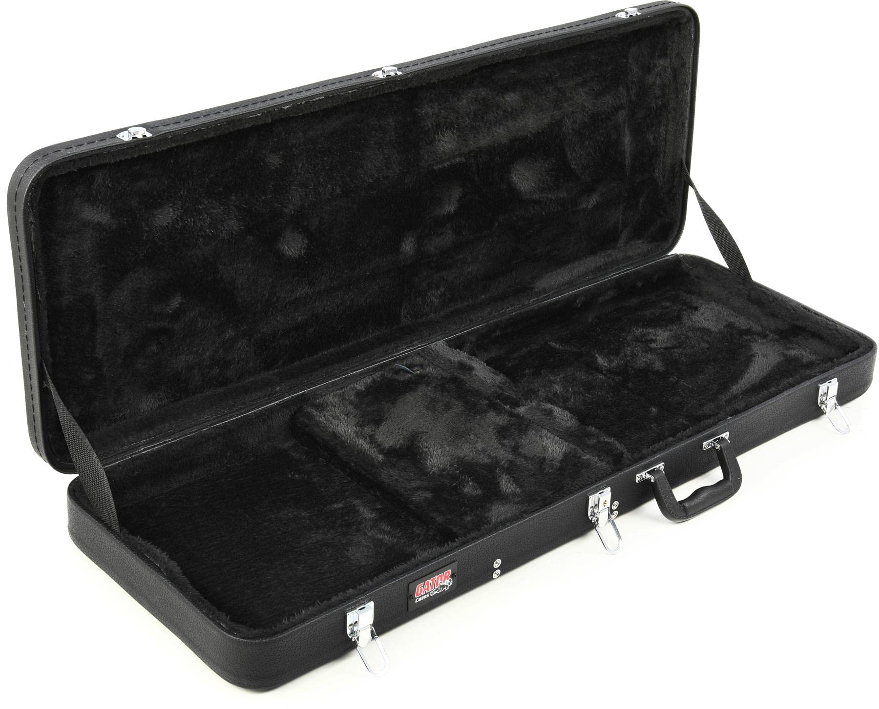 Gator Cases Hard Shell Wood Case For Wide Body Electric Guitars; Fits Prs Style Guitars And More (Gwe Elec Wide)