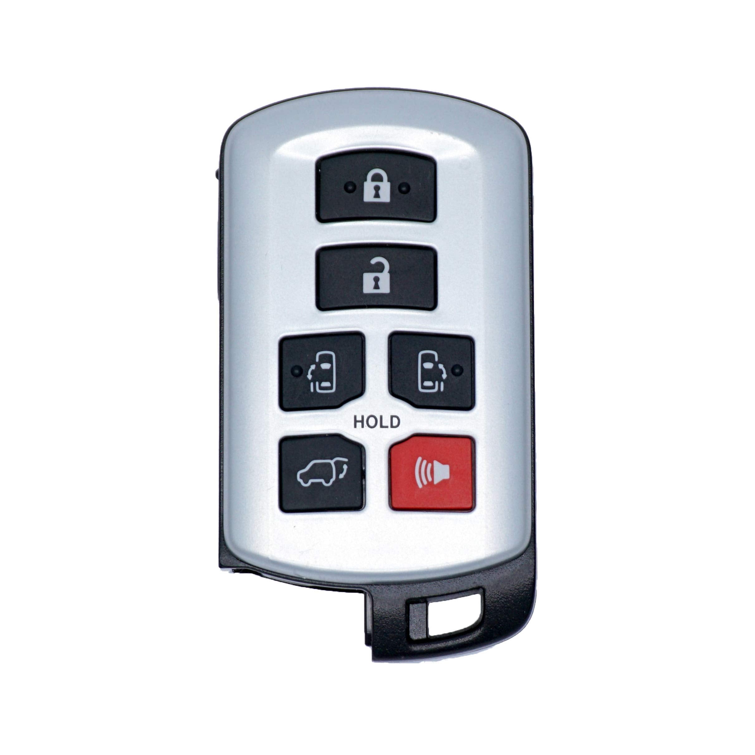 6 Button Toyota Sienna Smart Proximity Remote Key Hyq14Adr