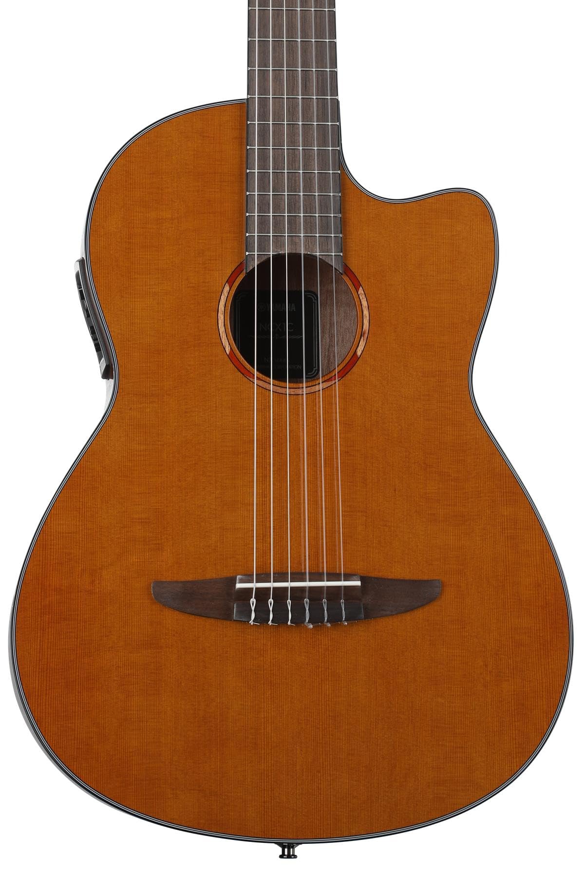 Yamaha NCX1C NT Cedar Top Cutaway Acoustic-Electric Nylon-String Classical Guitar, Natural