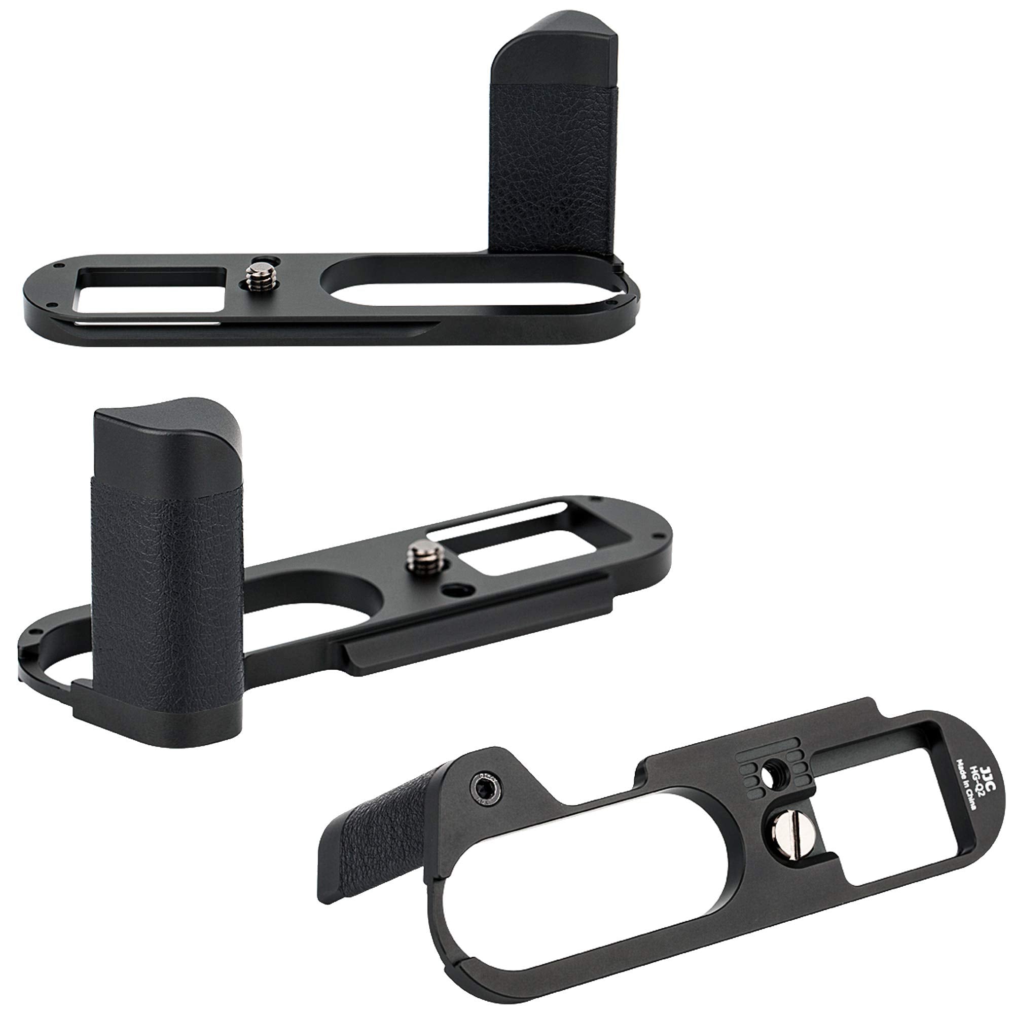 Jjc Hg Q2 Leica Q2 Hand Grip, Arca Swiss Type Quick Release Qr, Anti Slip Metal Holder Hand Grip, Aluminum Aloy, Compatible With