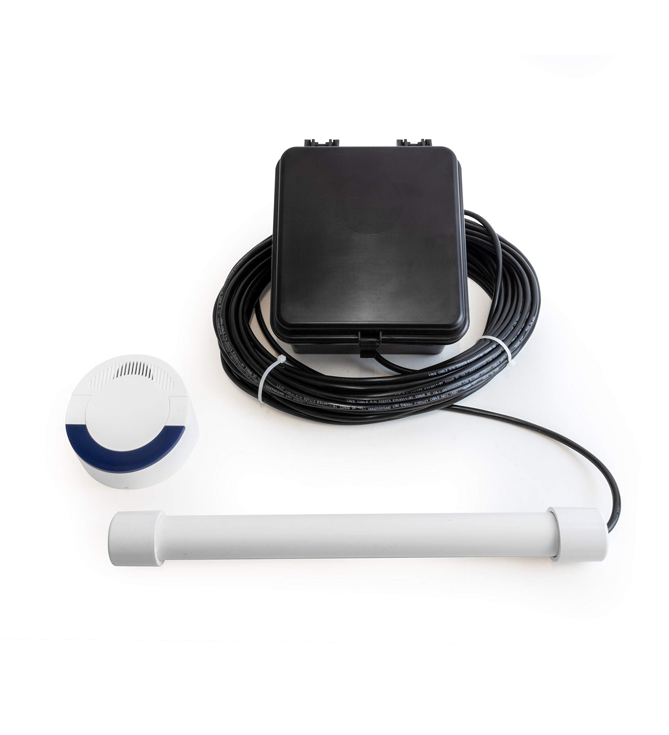 Dakota Alert Wireless Driveway Alarm System Dcpa 4000 One Mile Wireless Range, Dcr 4000 Receiver & Dcpt 4000 Vehicle Detecting Probe Transmitter With Direct Burial Cable | Outdoor Vehicle Sensor Alarm