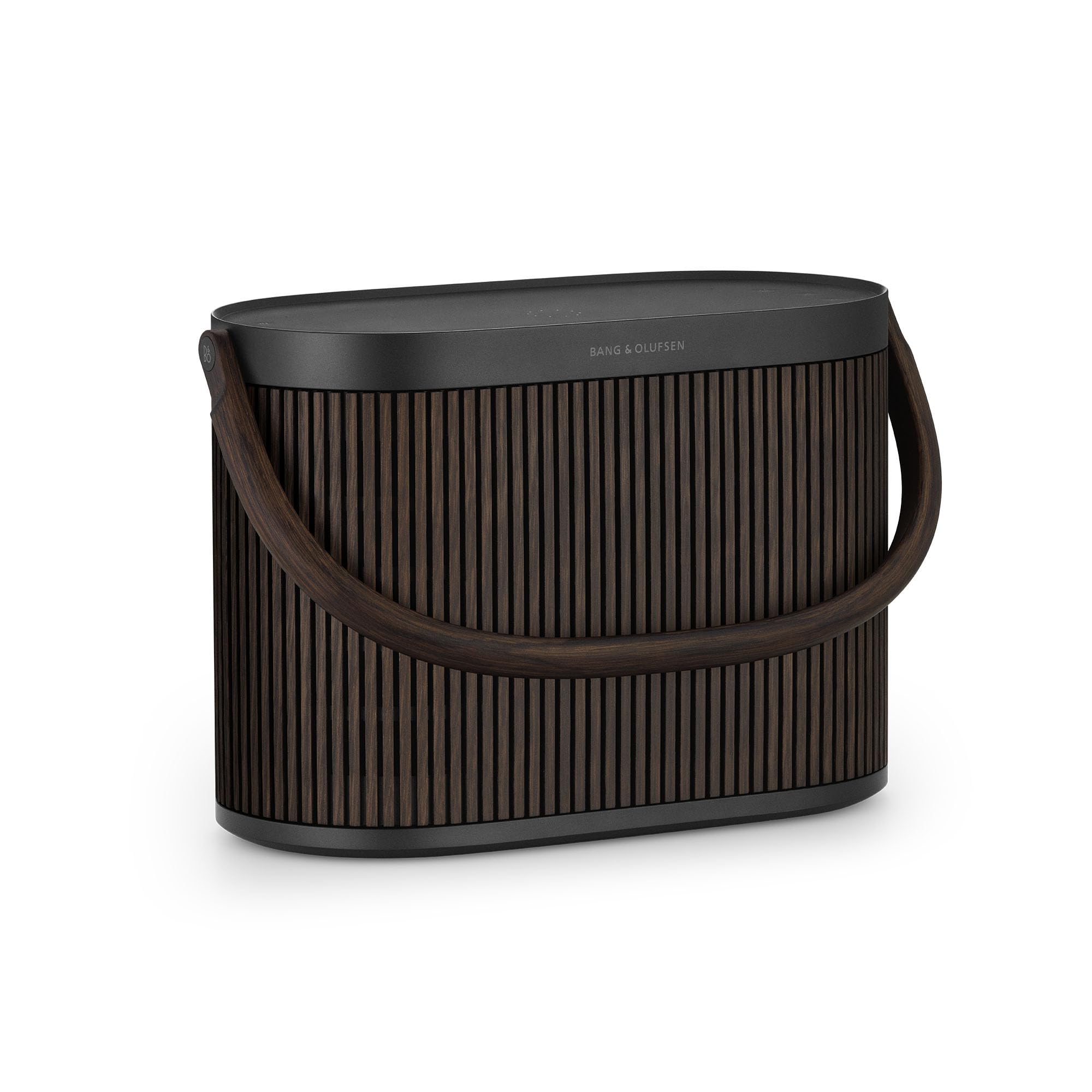 Bang & Olufsen Beosound A5   Portable Bluetooth Speaker With Wi Fi Connection, Carry Strap, Dark Oak