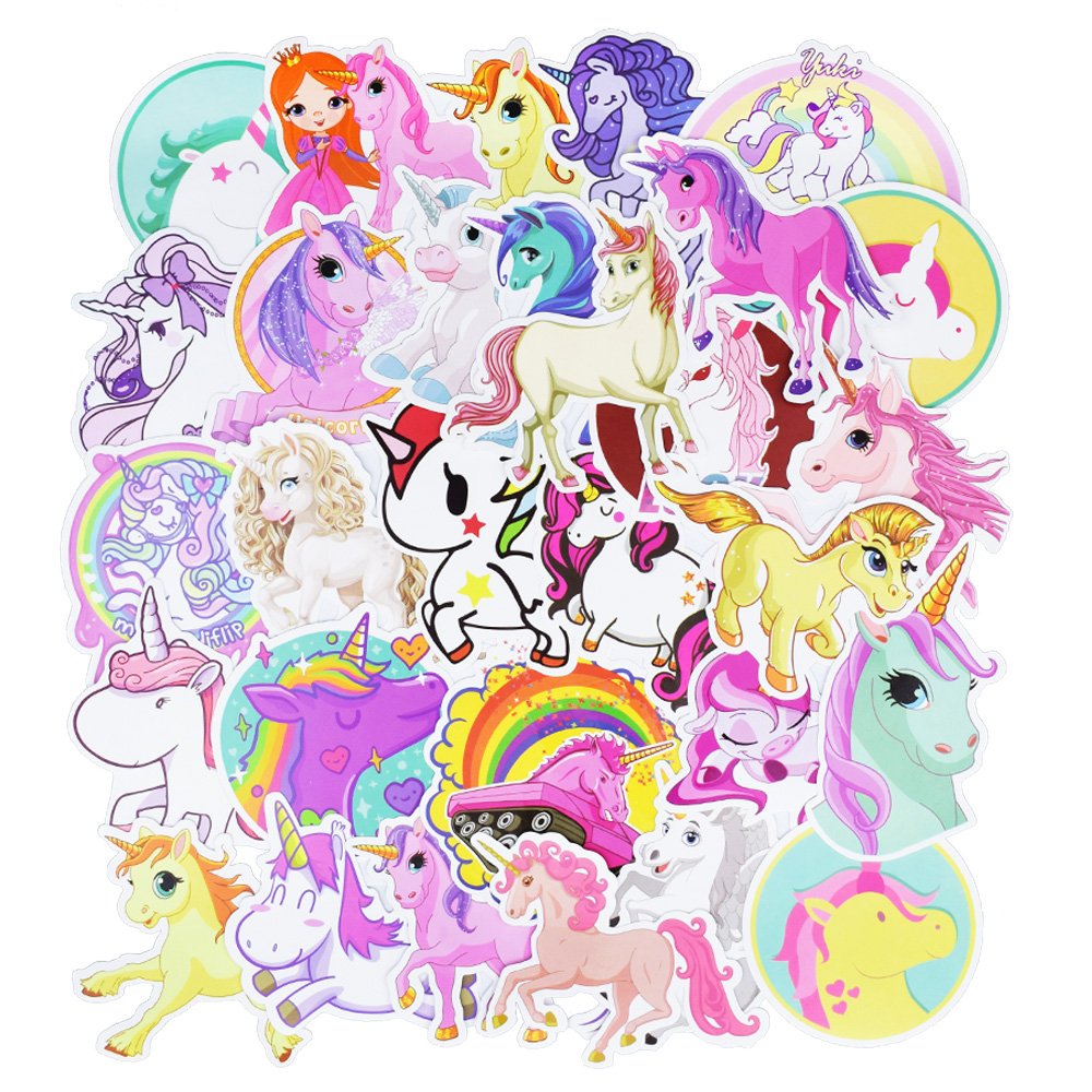 Stickers For Kids Unicorn Stickers For Girls Unicorn Laptop Stickers Unicorn Vinyl Sticker For Water Bottles Bike Stickers For Girls
