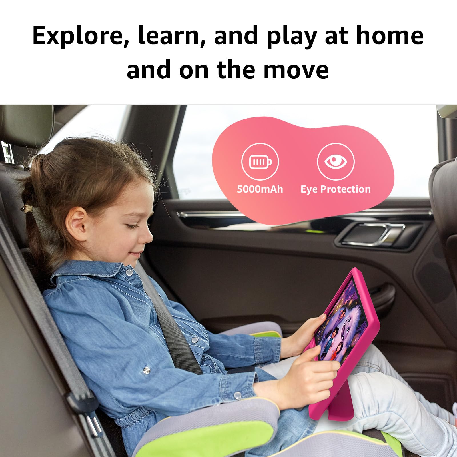 Apolosign Kids Tablet 2024, Android 14 Tablet For Kids, 10.1 Inch Tablet For Toddlers, Octa Core, 8(4+4) Gb Ram, Up To 1Tb Rom,