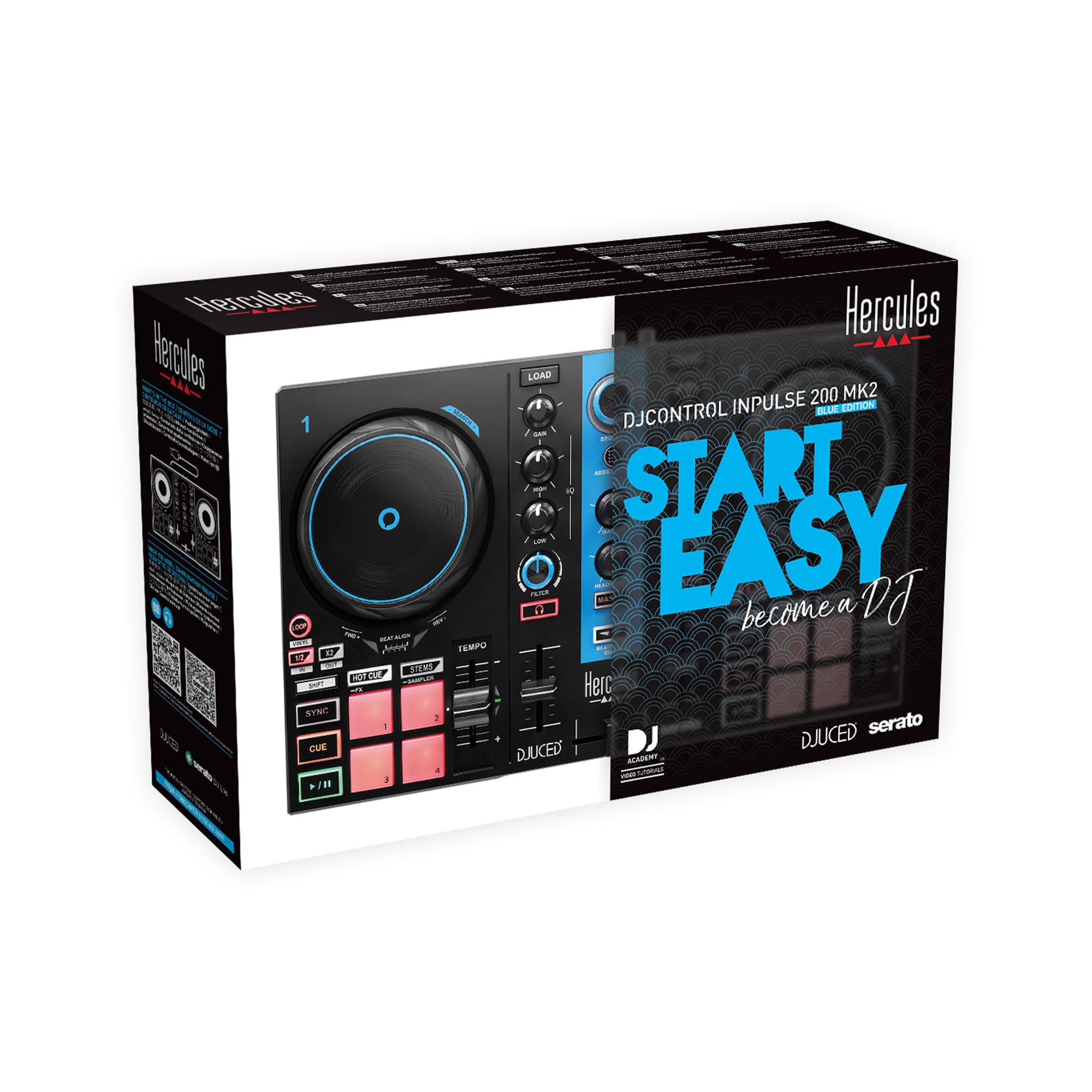 Djcontrol Inpulse 200 Mk2 Arctic Blue