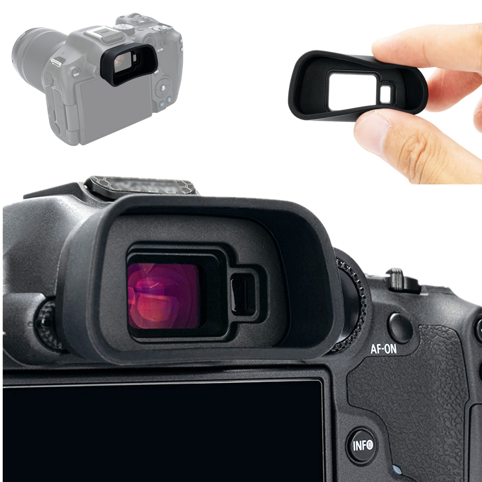 Soft Silicon R7 Eyecup Eyepiece