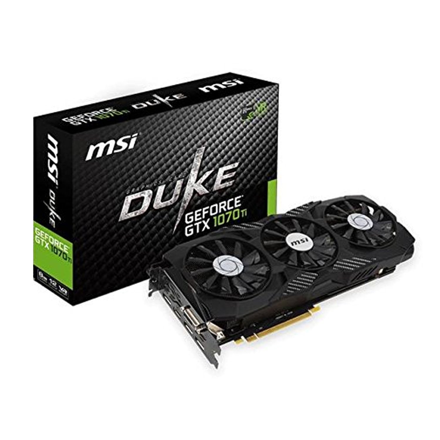 MSI Gaming GeForce GTX 1070 Ti 8GB GDRR5 256-bit HDCP Support DirectX 12 SLI TriFrozr Fan VR Ready Graphics Card (GTX 1070 TI Du