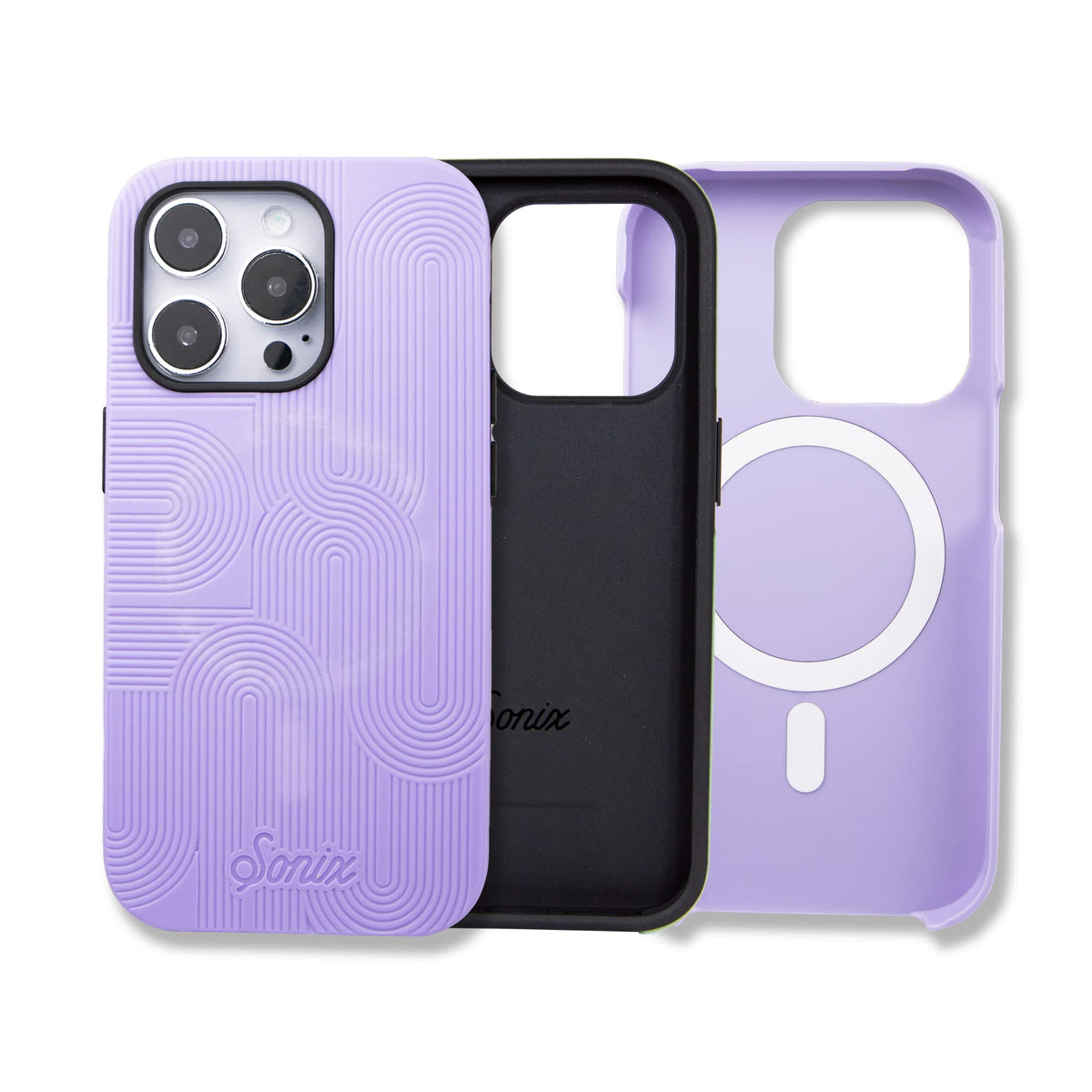 Sonix Case For Iphone 14 Pro | Compatible With Magsafe | 10Ft Drop Tested | Resonix Lavender Purple