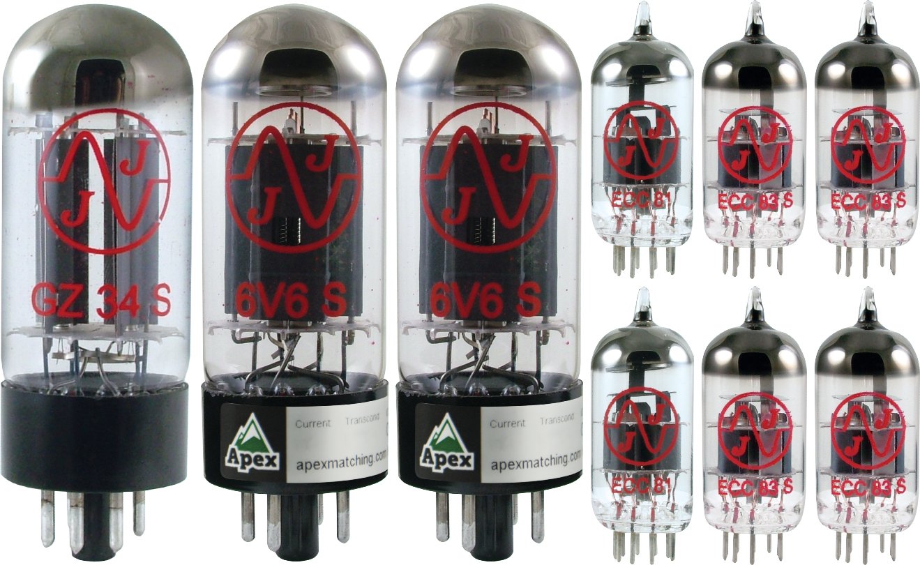 Tube Complement For Fender 65 Deluxe Reverb Reissue