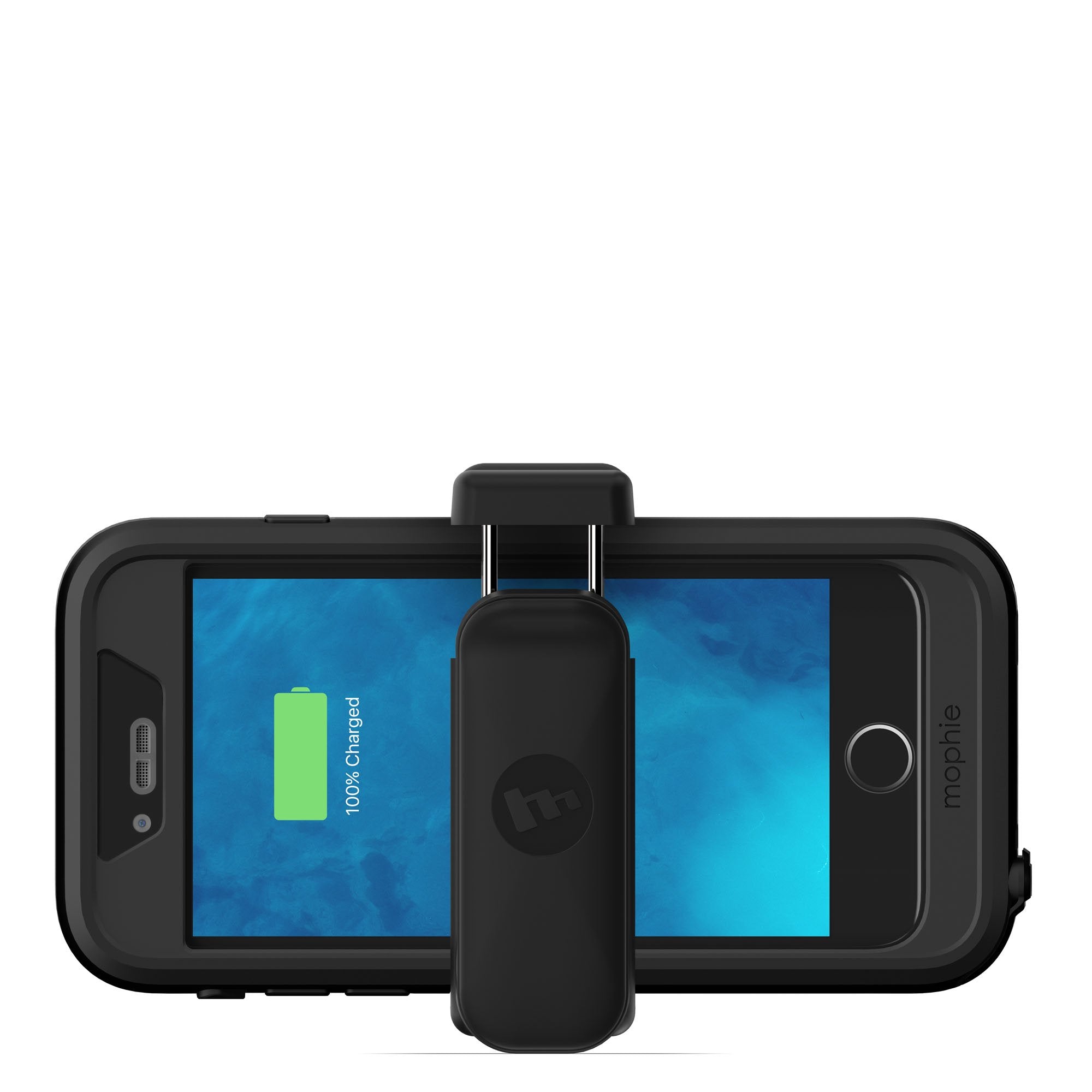 Mophie Universal Belt Clip Compatible With Iphone - Apple 6/6S Iphone 6 Plus/6S Plus, Iphone 5S/5S/5C/5 - Black