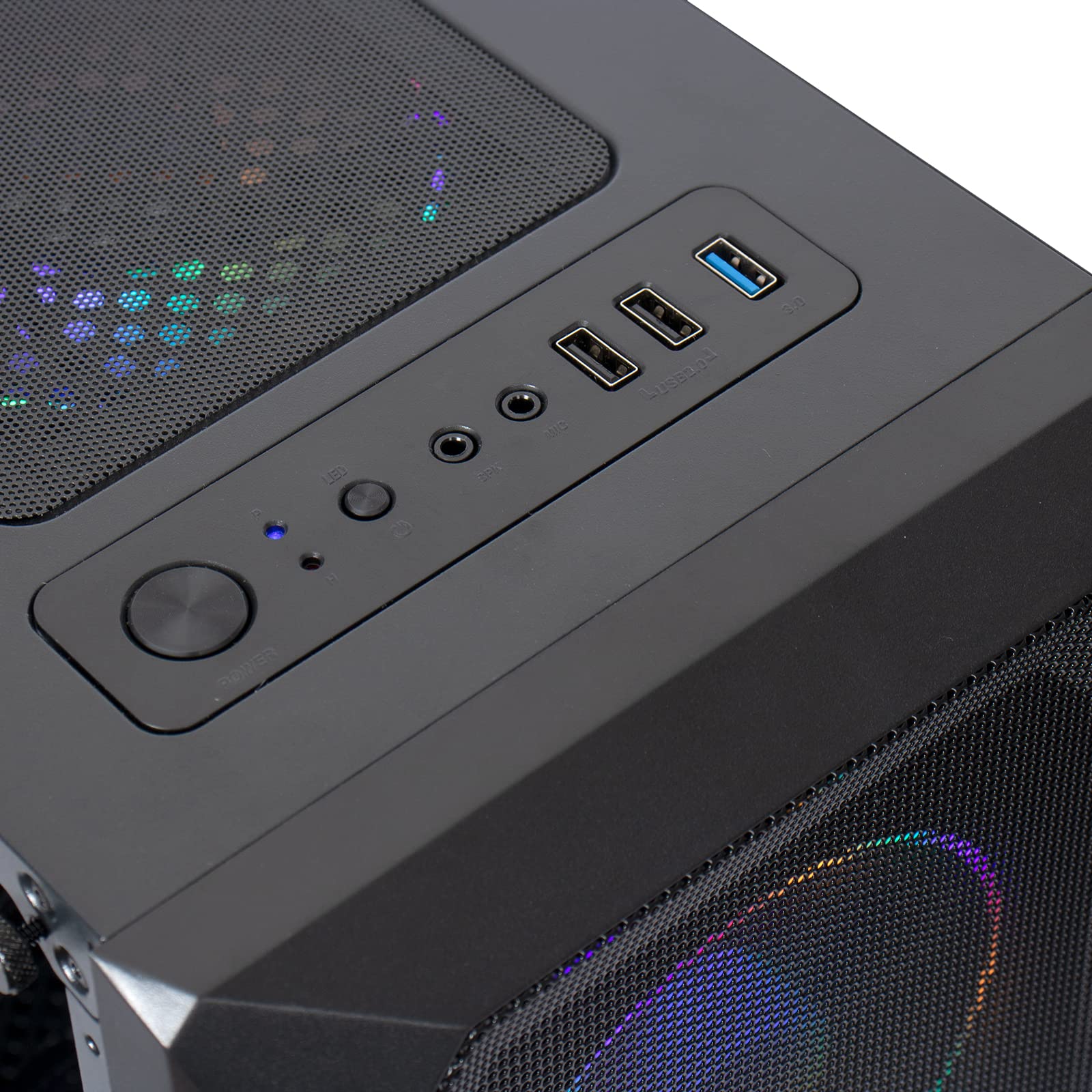 Mxz Gaming Desktop Computer, Amd Ryzen 5 5500, Gtx1660S 6Gb, 16Gb Ddr4, Nvme 500Gb Ssd, 6Rgb Fans, Win 11 Pro Ready, Gamer Deskt