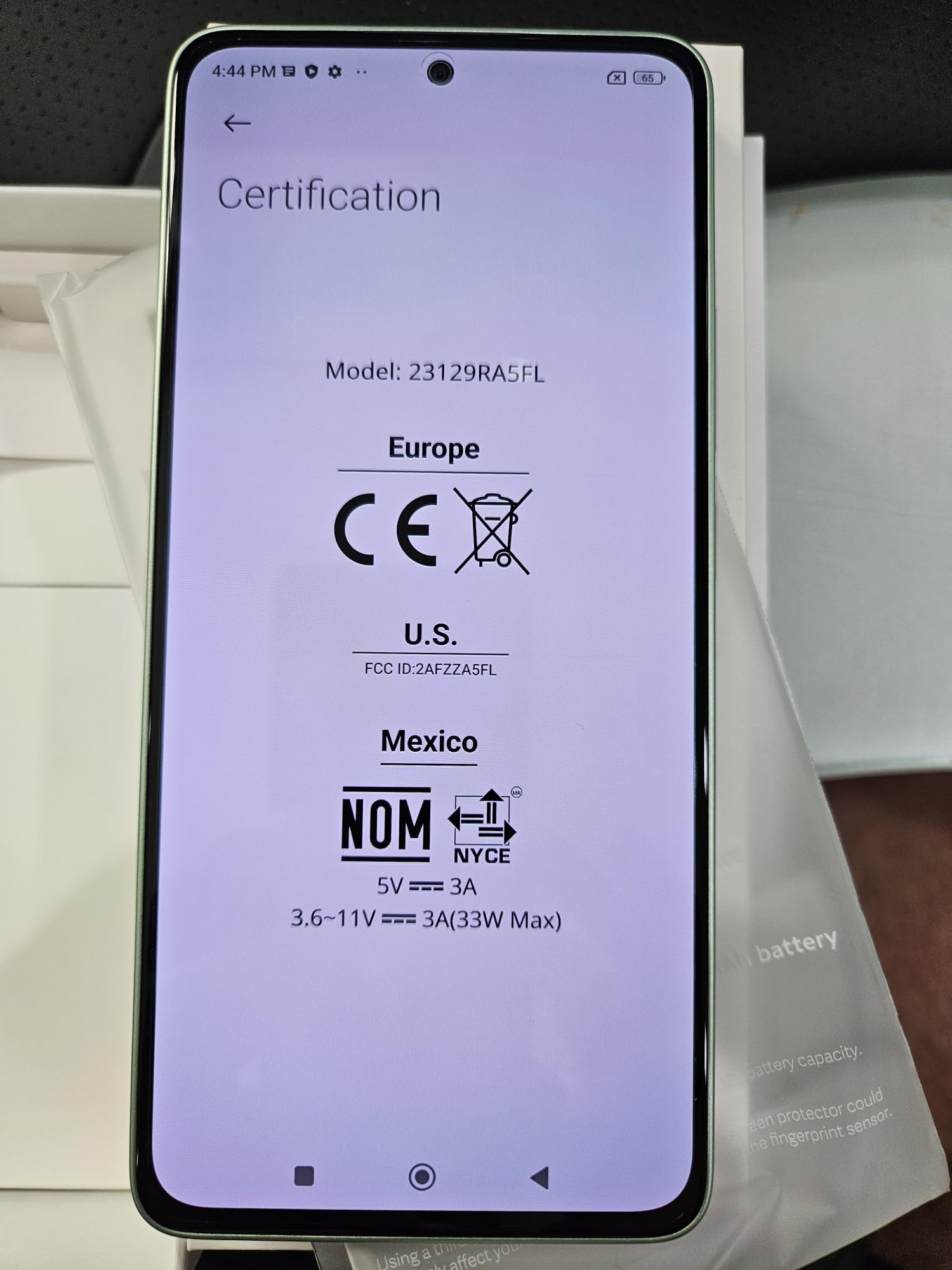 Xiaomi Redmi Note 13 4G Lte (128Gb + 8Gb) 6.67 108Mp Triple (For Tmobile Mint Tello & Global) Global Bands Unlocked (Mint Green)