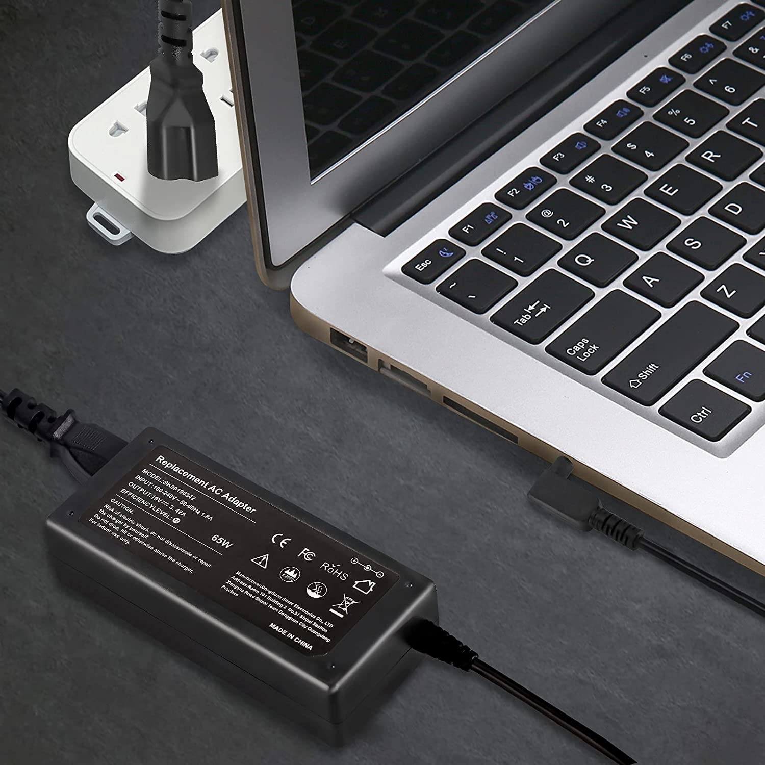 Ac Adapter Power Cord For Acer S202Hl S232Hl R240Hy H236Hl G246Hl G276Hl G236Hl S240Hl S220Hql S271Hl H226Hql G226Hql S241Hl Hn274H Laptop Charger