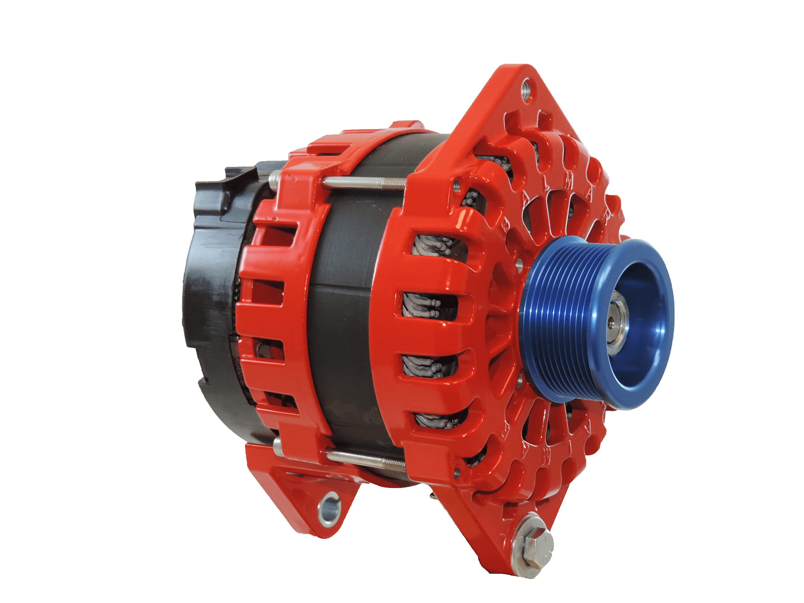 Balmar Alternator 250 Amp 12V 3.15'' Dual Foot Saddle J10 Pulley,WBAUVB0B5ZX1357