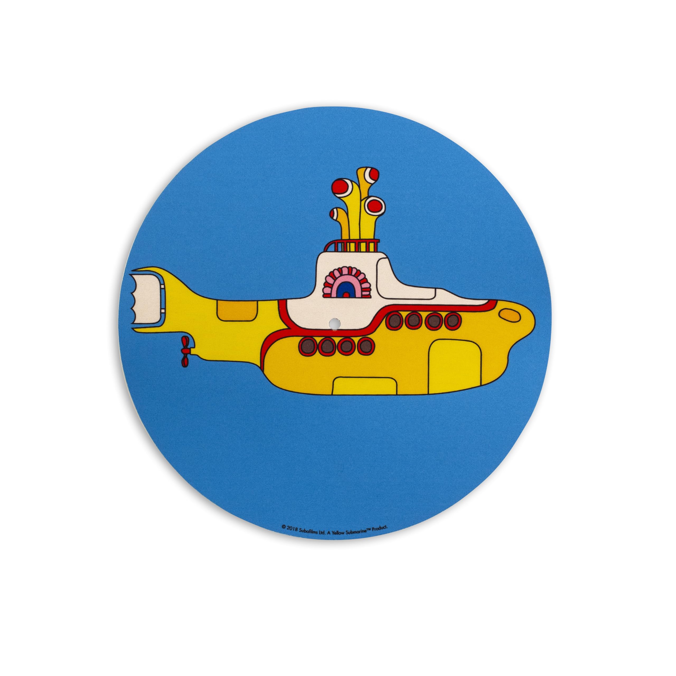 Crosley AC1016A-YS Turntable Slip Mat, The Beatles Yellow Submarine