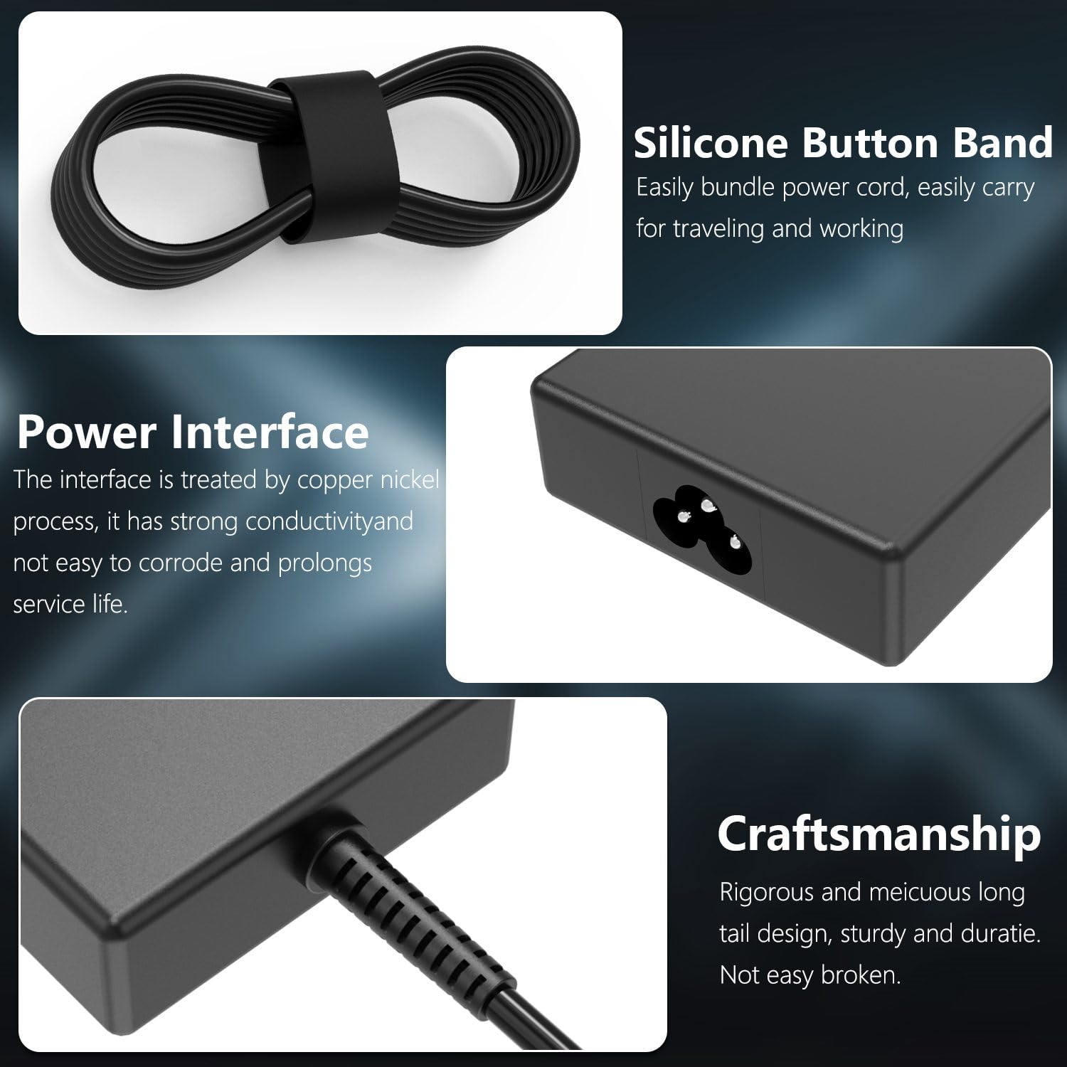 120W 19.5V 6.15A Ac Charger For Hp Usb C Dock G5 5Tw10Ut 5Tw10Aa Usb C/A Universal Dock G2 5Tw13Aa Envy 15 17 Series Omen 15 500