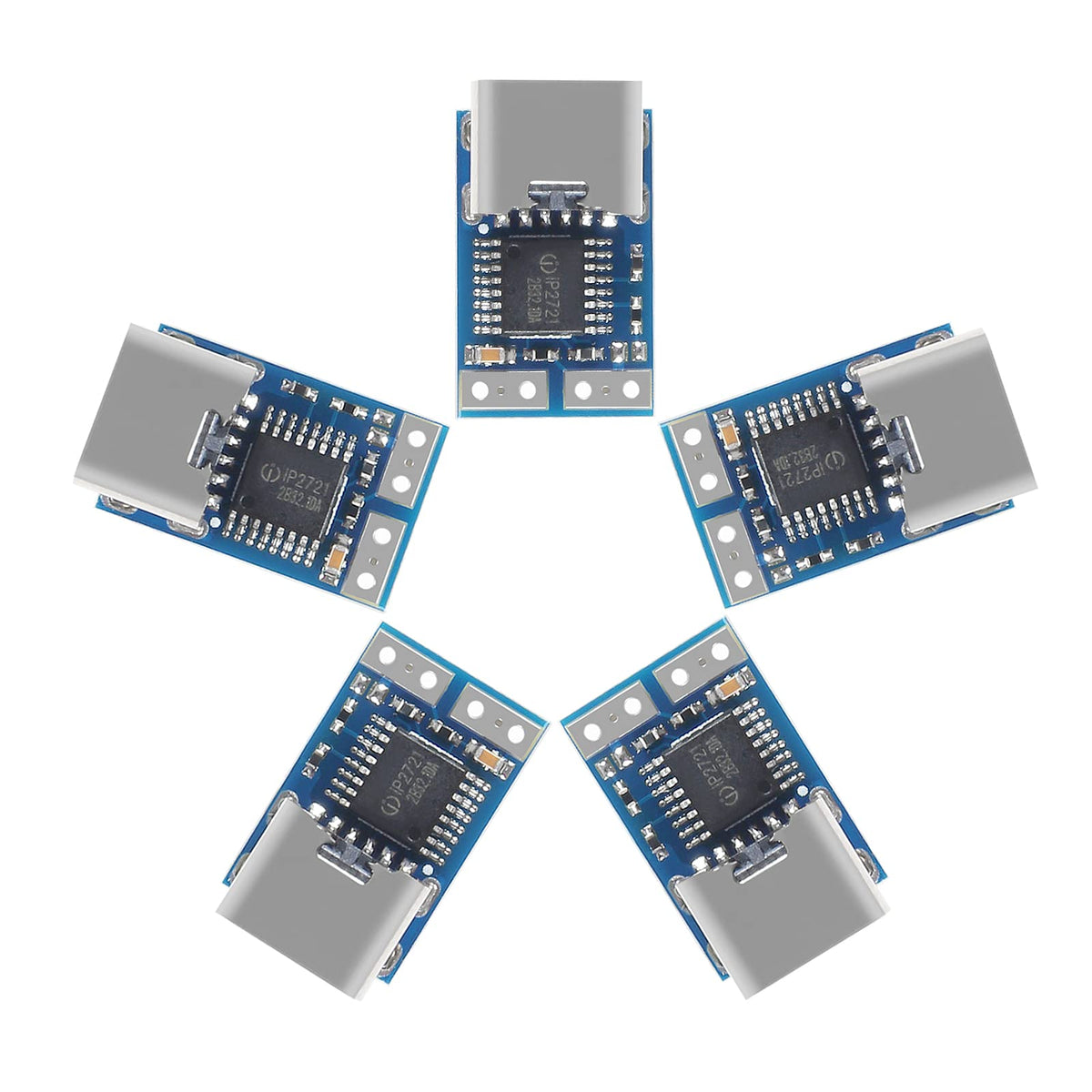 Aitrip 5 Pcs Pdc004 Pd Pd Decoy Module, Usb C Pd 9V Dc Fixed Voltage ...