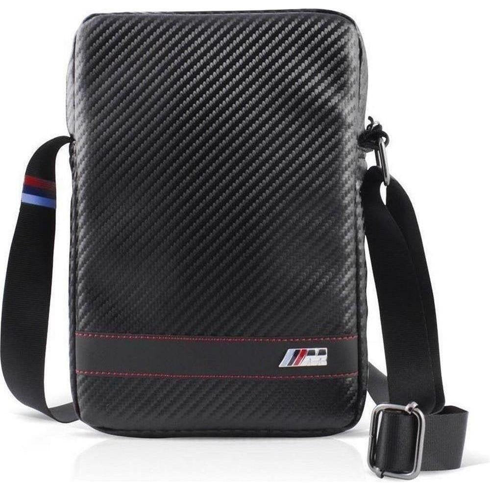 Bmw M Collection Travel Bag Black Stripe For Ipad Air, Carbon Effect (Bmcbtbd5Bl)