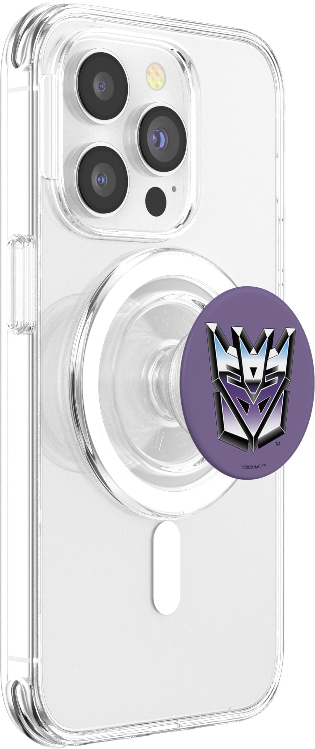 Transformers Decepticon Chrome Logo Popsockets Magsafe Popgrip For Iphone