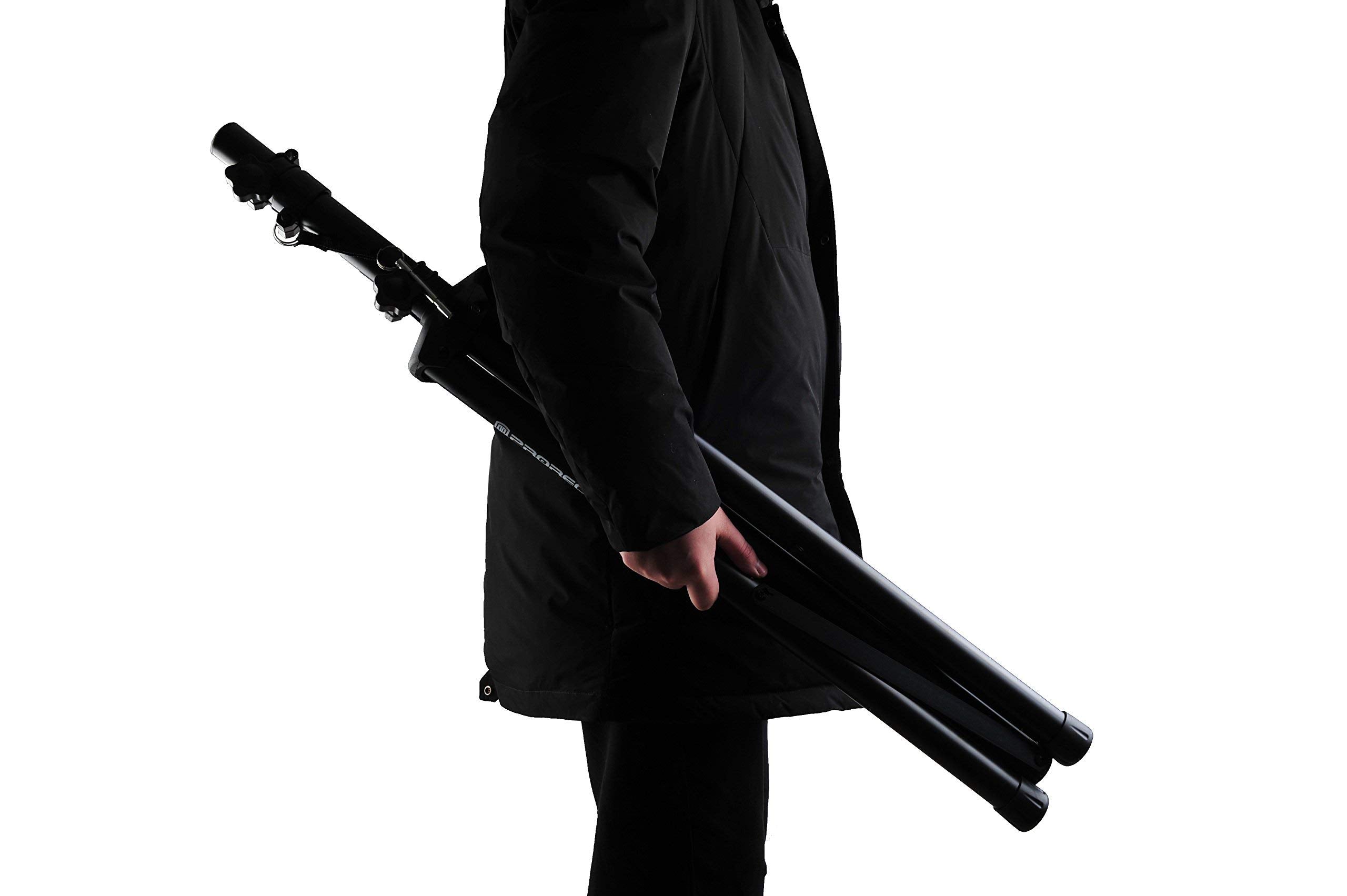 Tripod Speaker Stands Pair For Dj/Pa Speaker System Adjustable Height From 4 Feet To 6 Feet