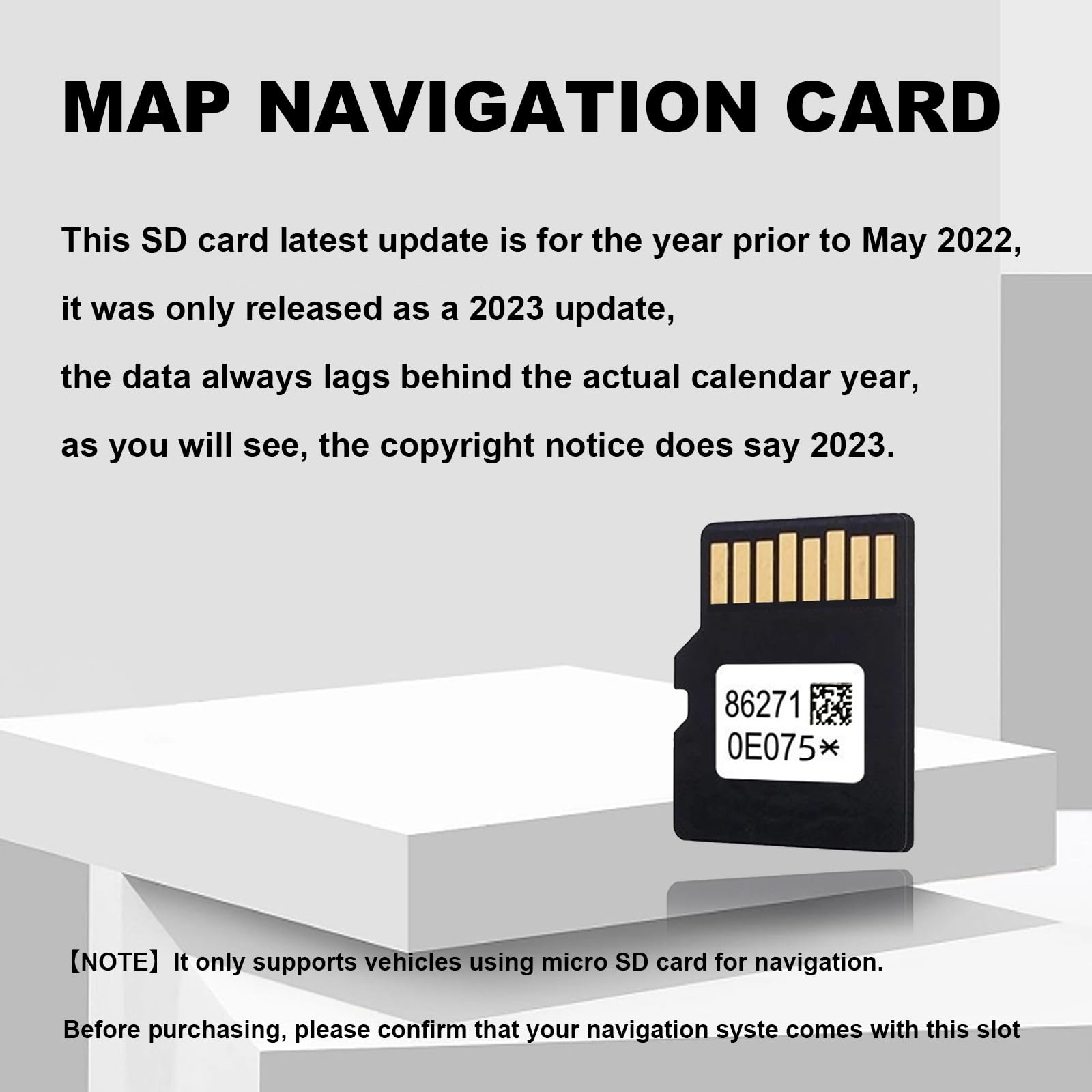 Latest 2023 Maps Updated 86271 0E075 Navigation Gps Sd Card Us & Canada Maps Micro Sd Card For Upgrading Your Car Gps Navigation