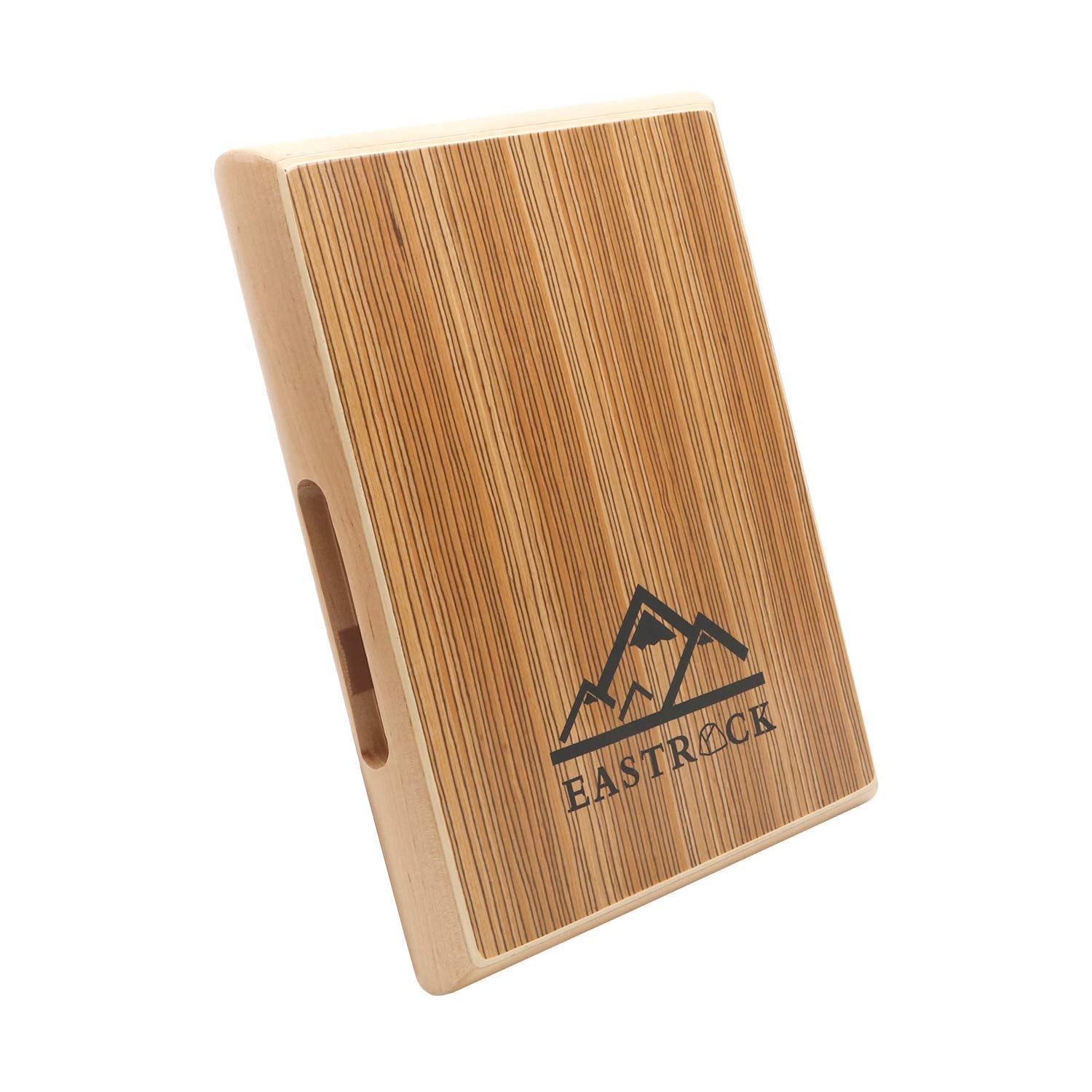 Eastrock Travel Cajon Box Drum Flat Hand Drum Portable Wood Percussion Instrument With Adjustable Strings Carrying Bag