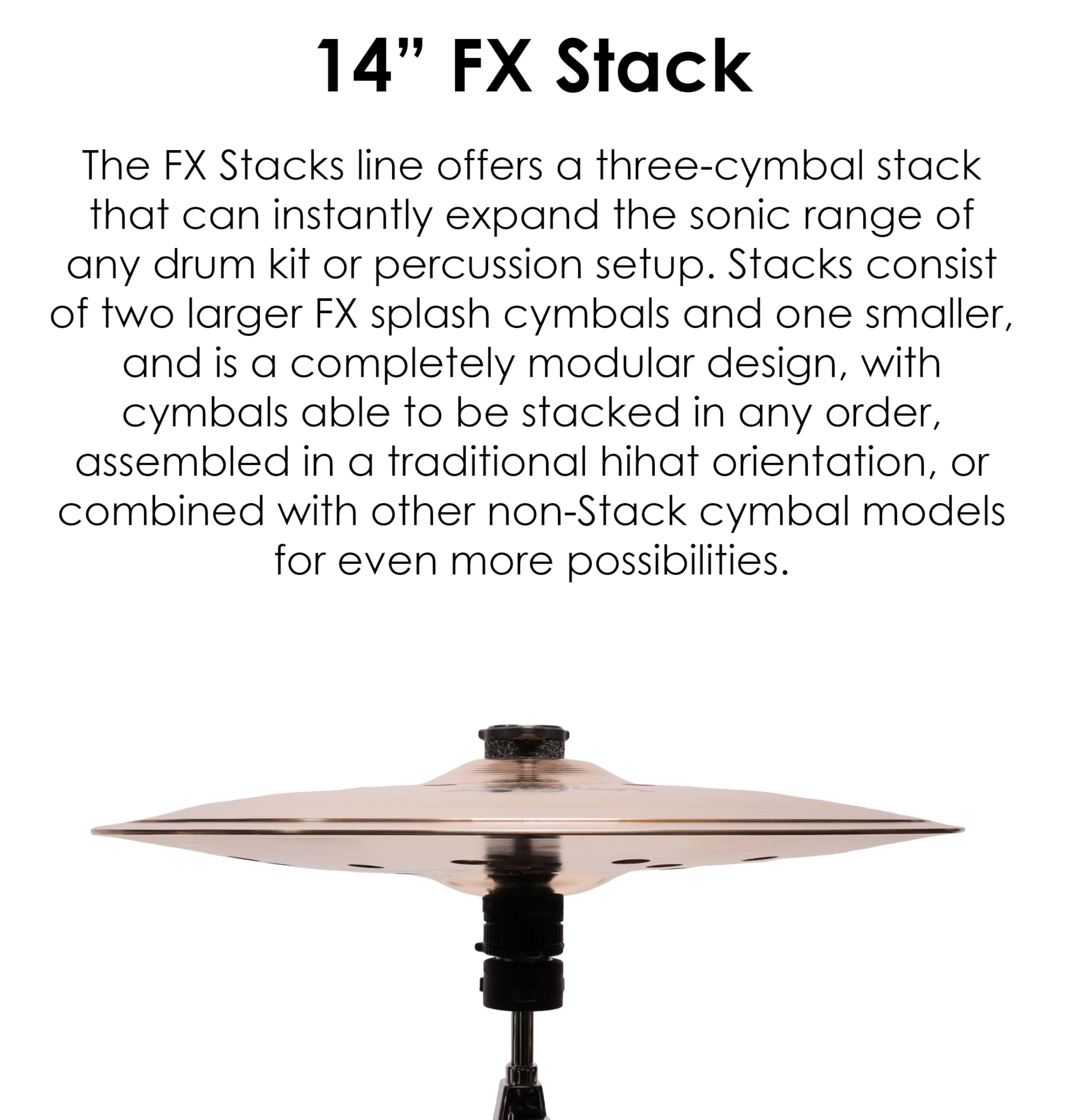 Zildjian Fx Stack, 14 Inch