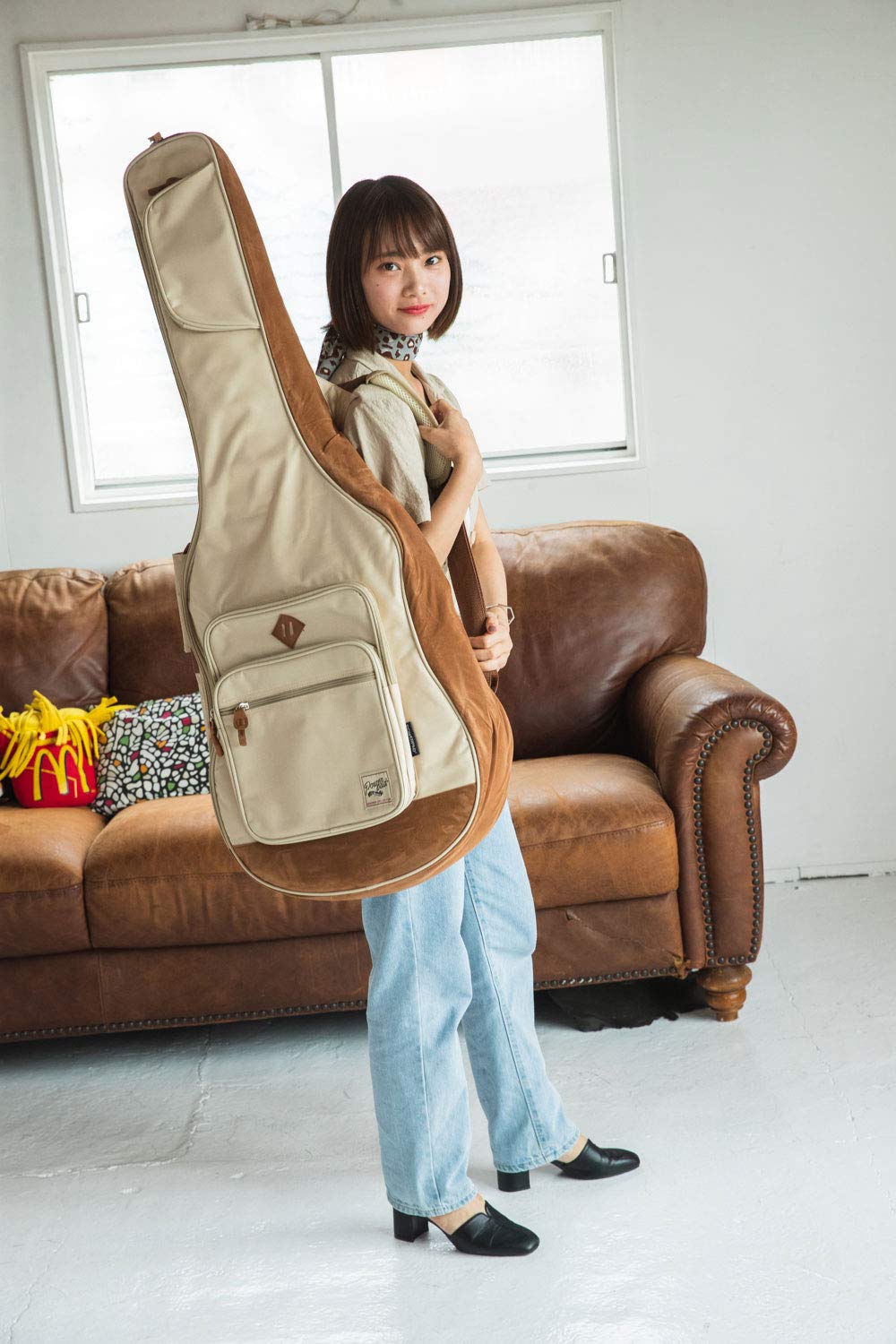 Ibanez Powerpad Designer Iab541 Acoustic Guitar Gig Bag - Beige