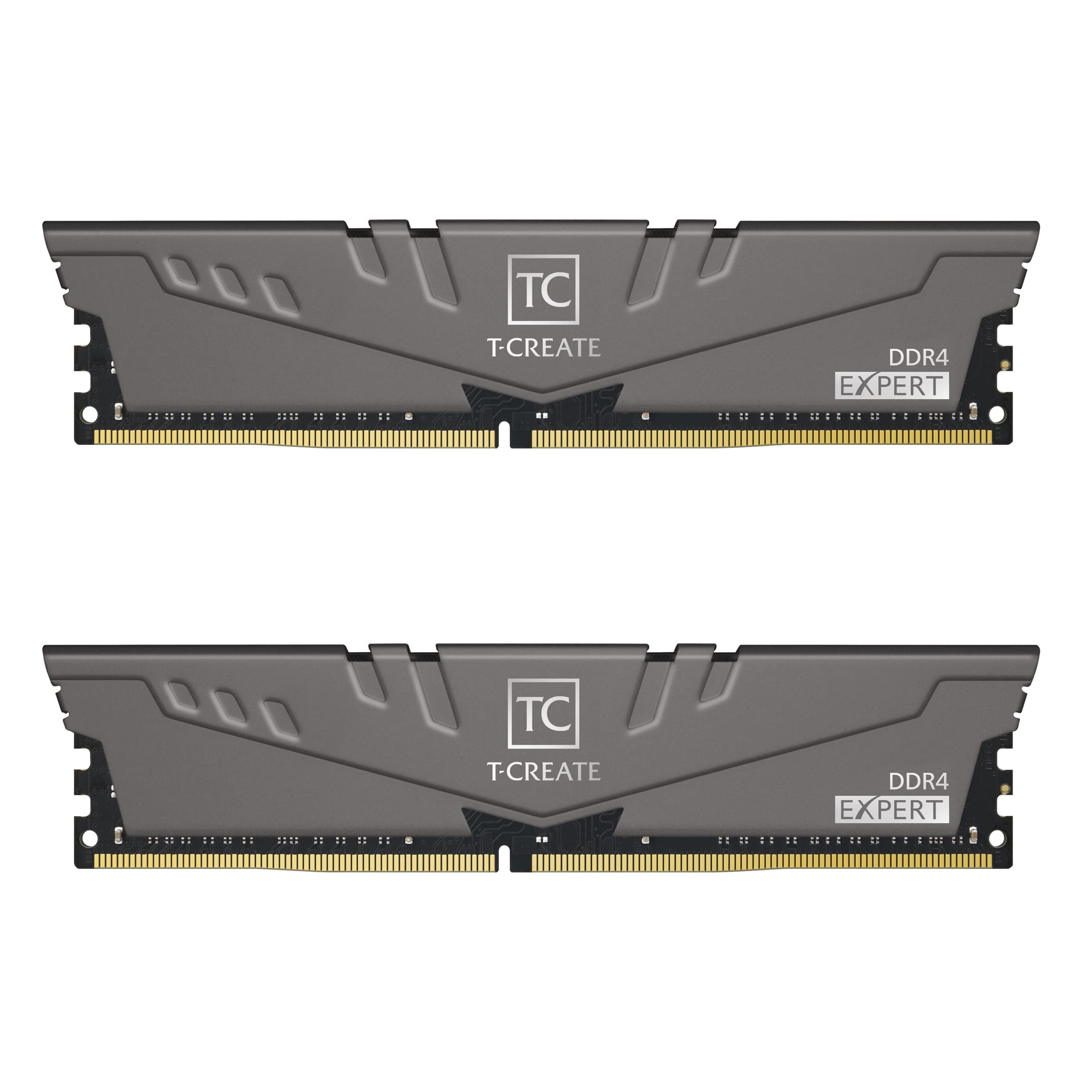 Teamgroup T Create Expert Overclocking 10L Ddr4 32Gb Kit (2 X 16Gb) 3200Mhz (Pc4 25600) Cl16 Desktop Memory Module Ram   Ttced43