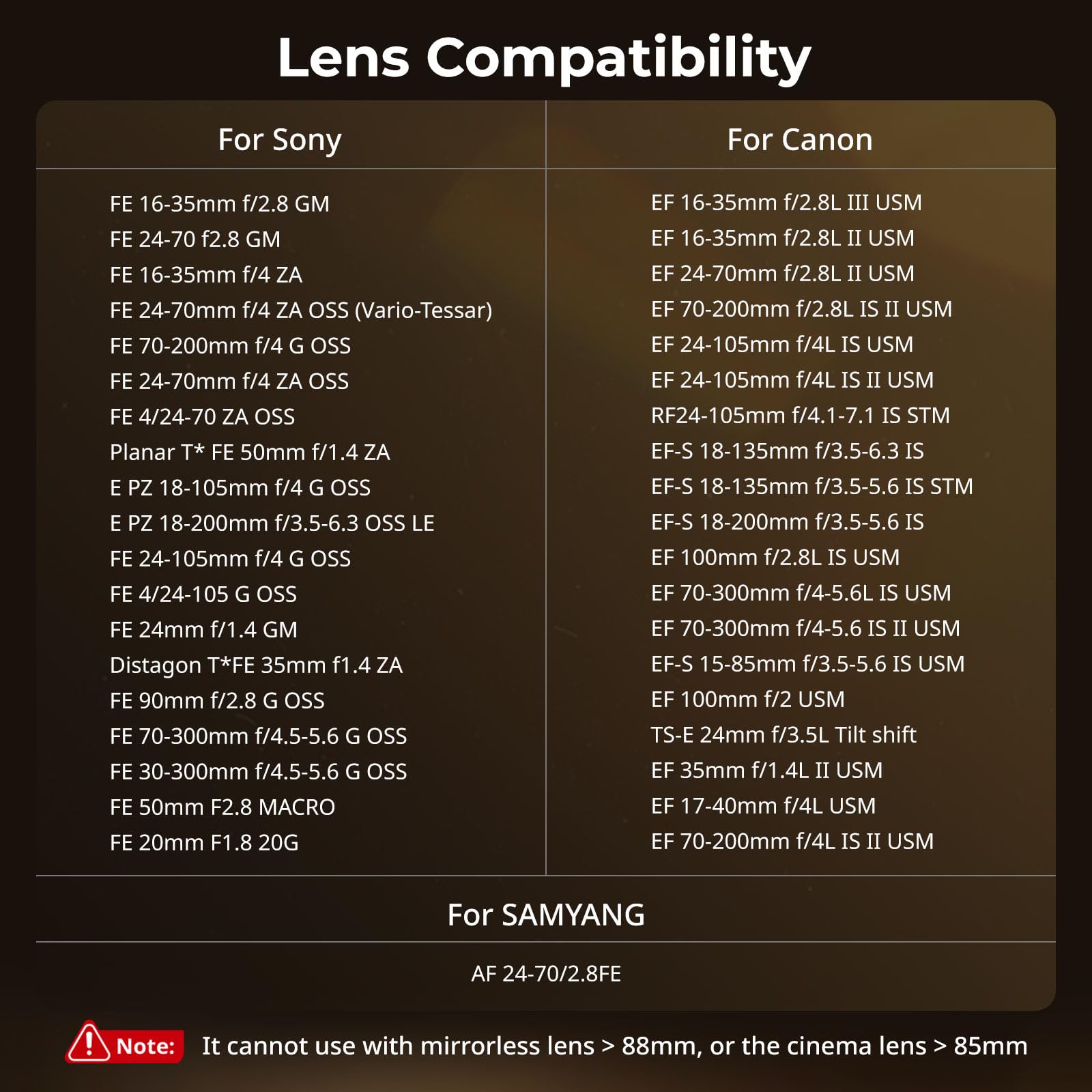 Smallrig Matte Box With Adjustable Clamp From 67Mm - 82Mm, With Lens Hood, Top Flag, Cpl 1 & 2 Filters, For Dslr Mirrorless Came