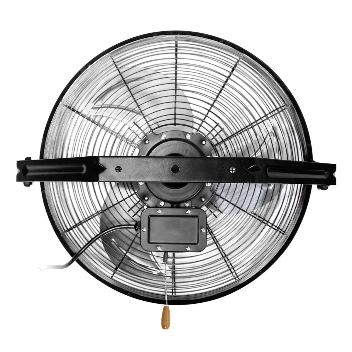Maxx Air Wall Mount Fan | 18' Commercial Grade Fan For, Garages, Shop, Barns And Patios For Indoor Use | Easy Operation And Powerful 1,450 Cfm | Residential Wall Mount