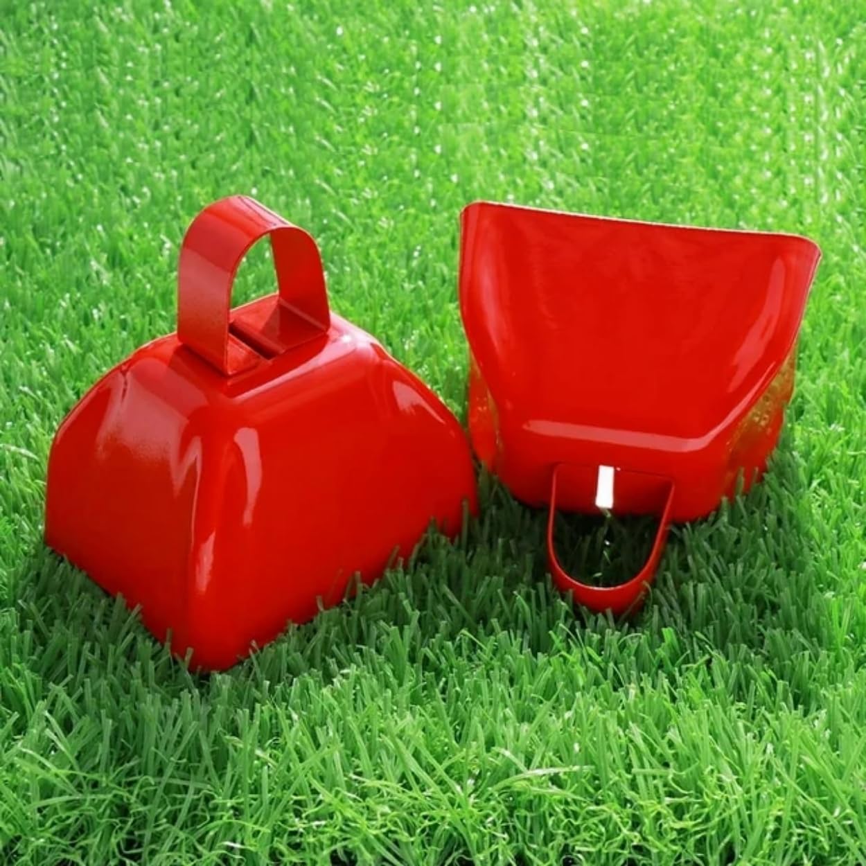 Rhode Island Novelty (12) 3 Inch Assorted Color Metal Cowbells