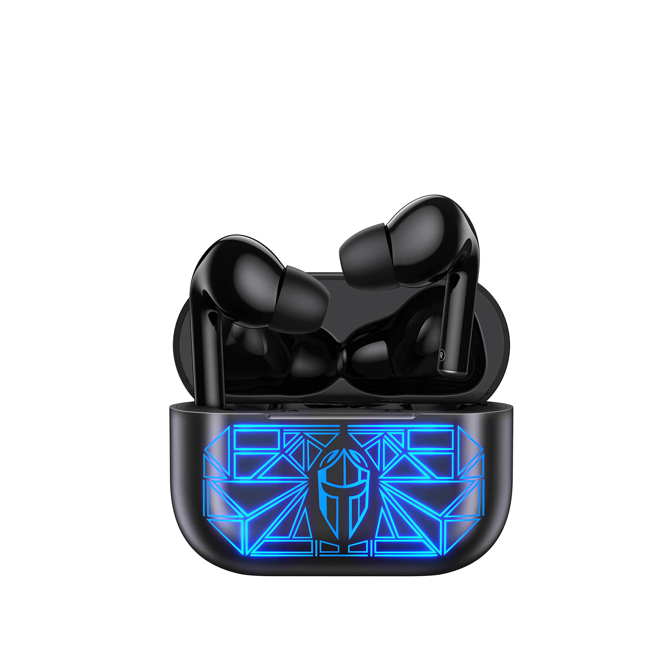 Neon Knight Nktws Low Latency Wireless Bluetooth(R) Gaming Earbuds 300 Hours Standby Waterproof Rated For True Wireless Gaming