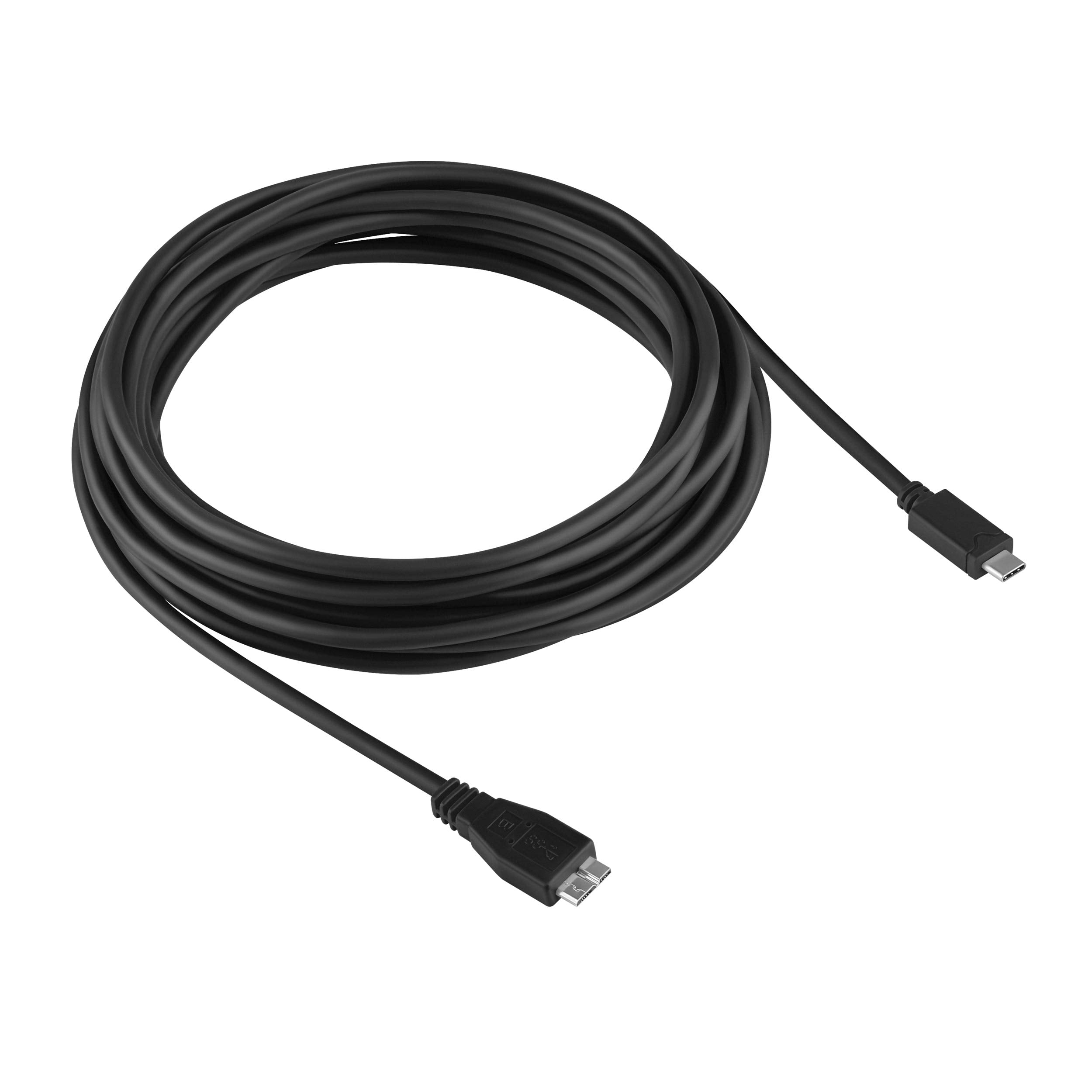 Vebner 20Ft Usb C To Micro B Cable   Extra Long Usb Micro B To Usb C   Extra Long Usb C Micro B Superspeed Tethering Cable