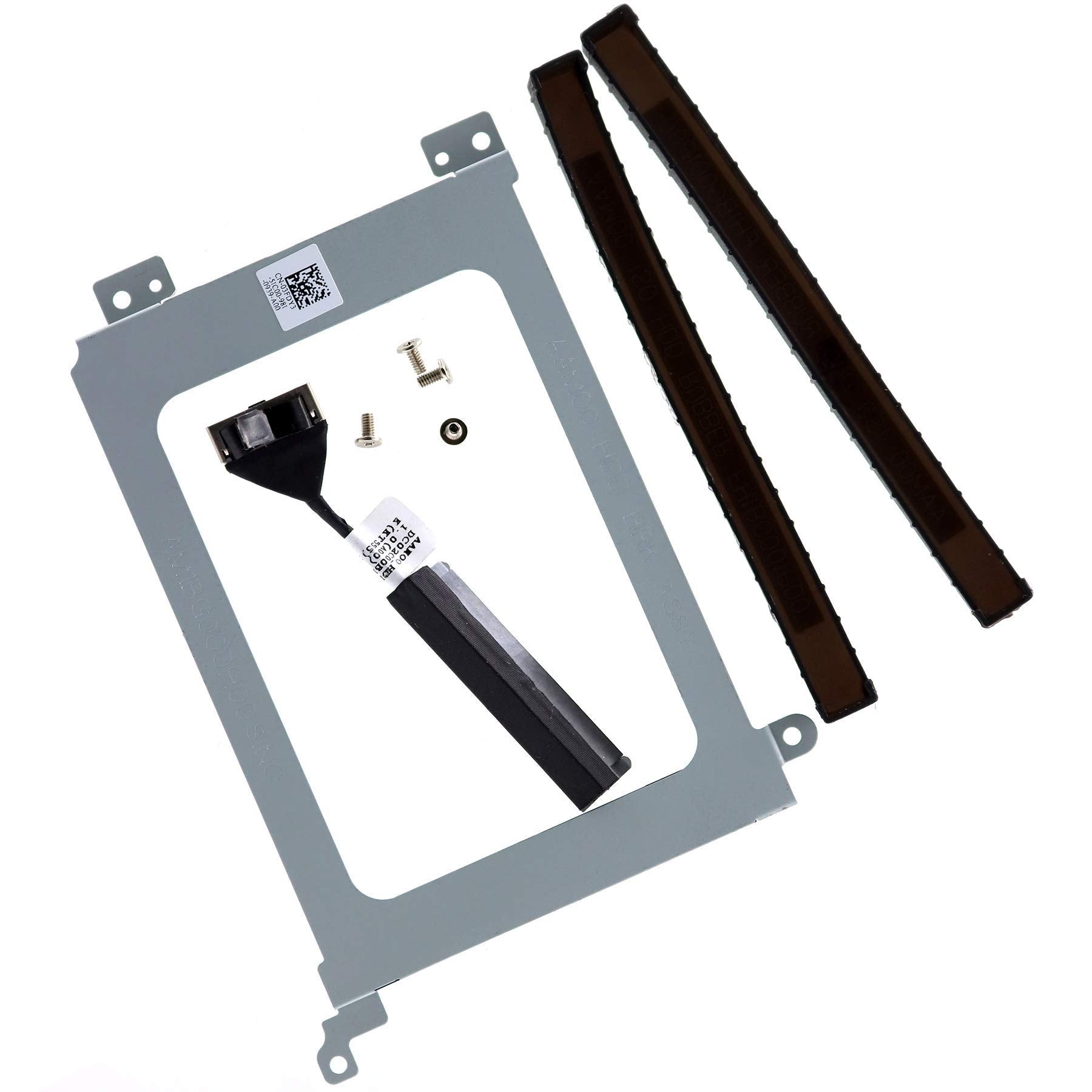 Deal4Go Sata Hard Drive Cable Dc02C00Bl00 Xdygx W/Hdd Caddy Carrier 3Fdy3 Replacement For Dell Xps 15 9550 9560 9570 Precision 5