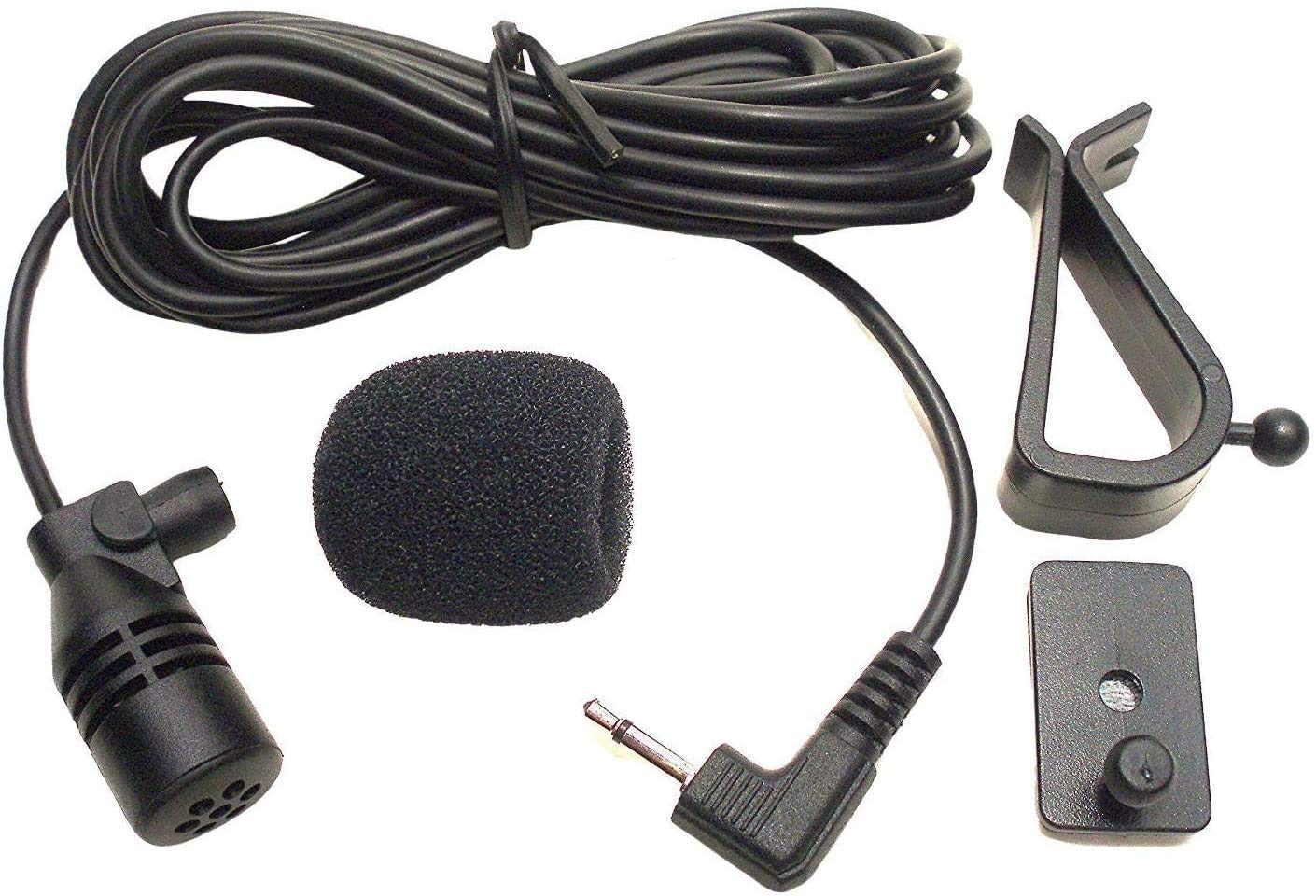 Avh W4500Nex Microphone Mic 2.5Mm Compatible For Pioneer Dmh 1500Nex,Mvh1400Nex,Avh 1400Nex,Avh 2400Nex,Avh 2500Nex,Avh W4500Nex