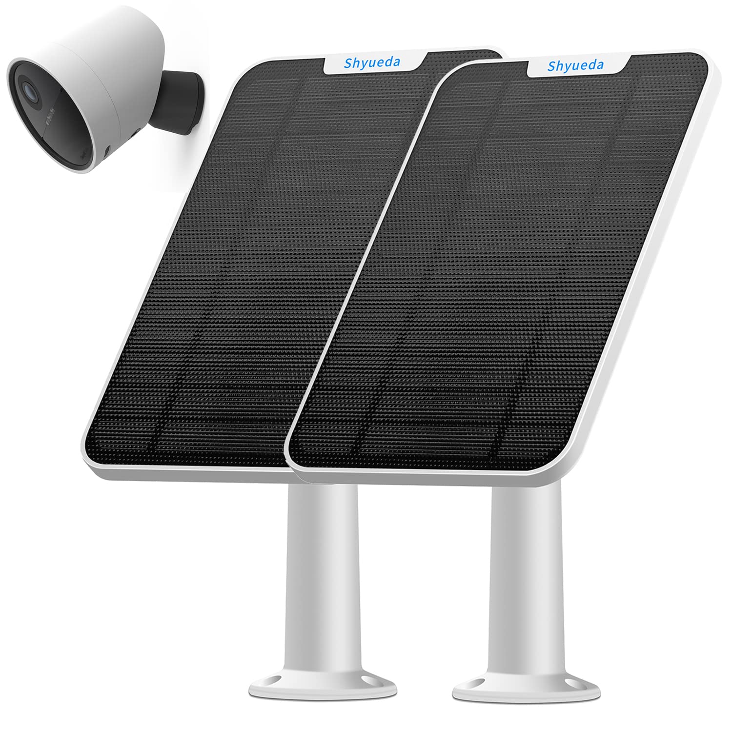 4W Solar Panel Charging Compatible With Simplisafe Outdoor Security Camera Only, With 13.1Ft Waterproof Charging Cable, Ip65 Wea