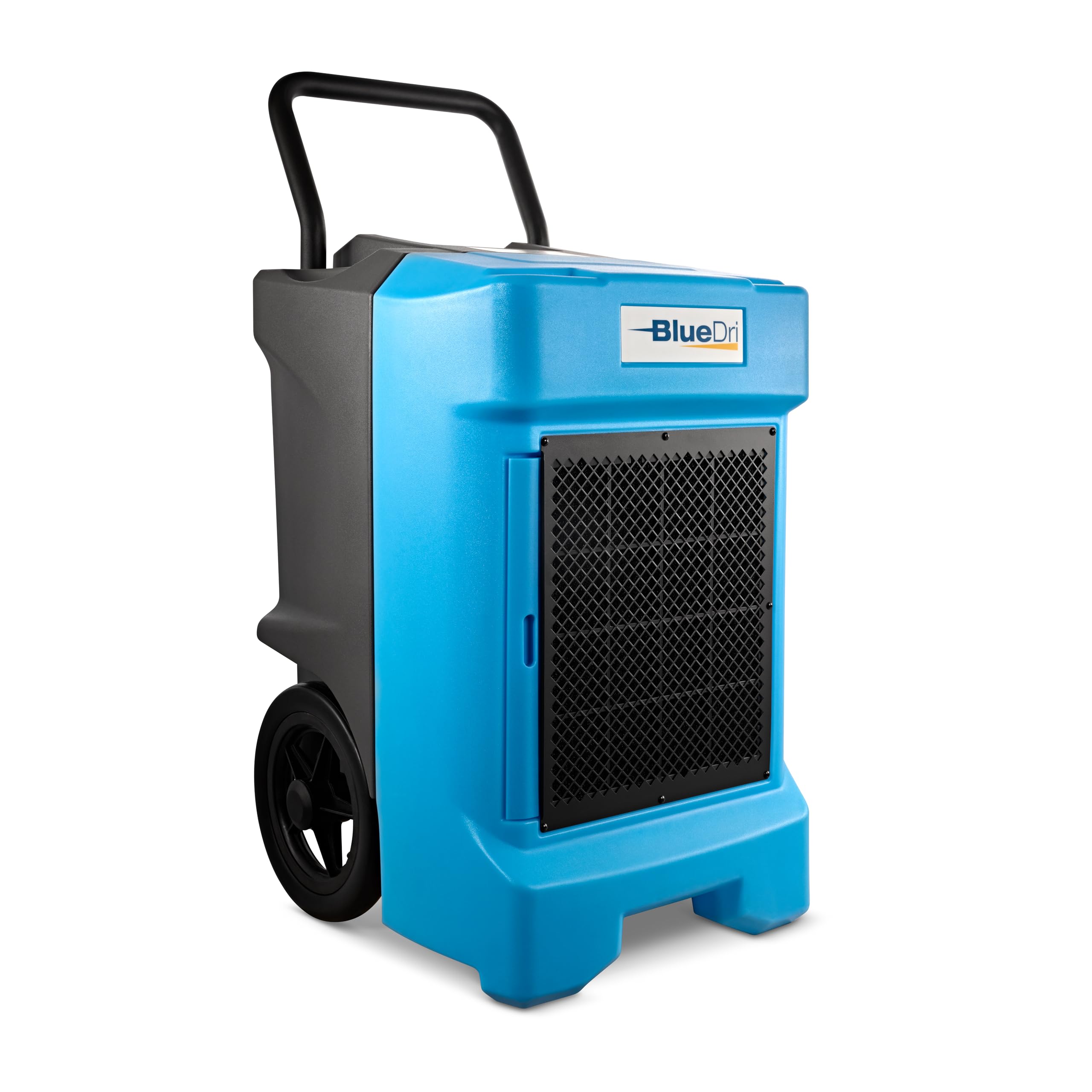 Bluedri Bd Bd 130 Bl Industrial Commercial Dehumidifier With Hose For Basements In Homes And Job Sites, Blue