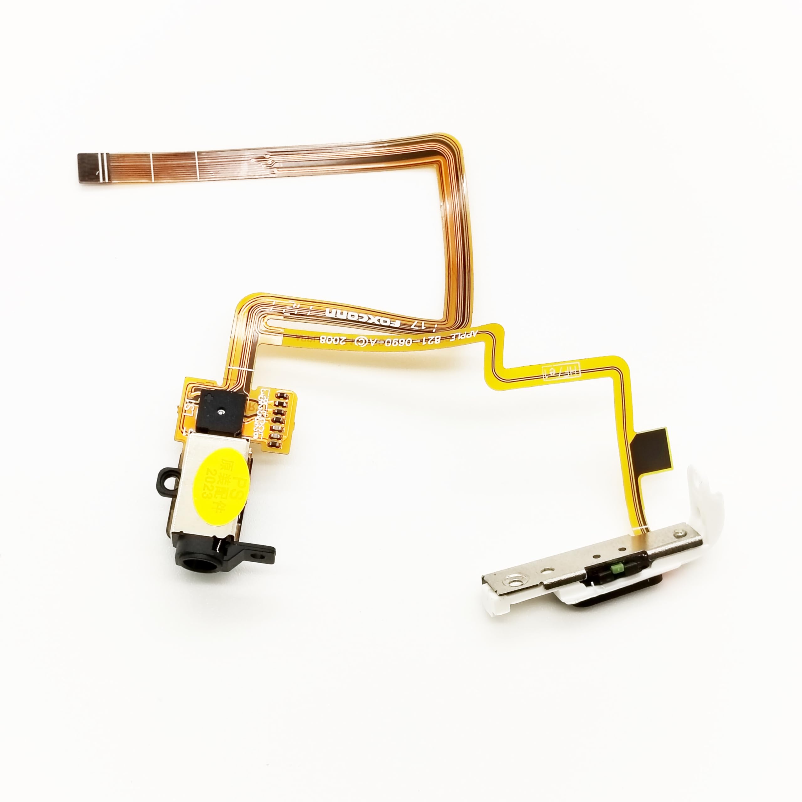 Lehang Headphone Audio Jack Hold Switch Flex Cable Replacement Compatible With Ipod 5Th Gen Video (60Gb/80Gb Black)