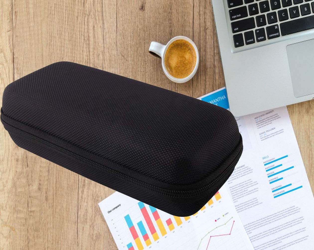 Werjia Hard Eva Travel Case Fits Tascam Dr 07X Portable Digital Recorder