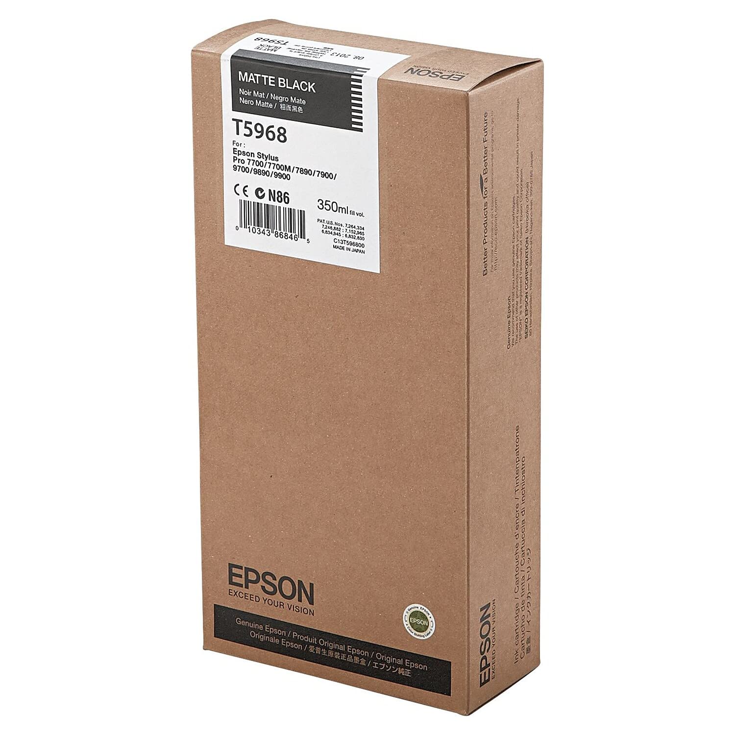 Hdr Ink 350Ml Matte Black