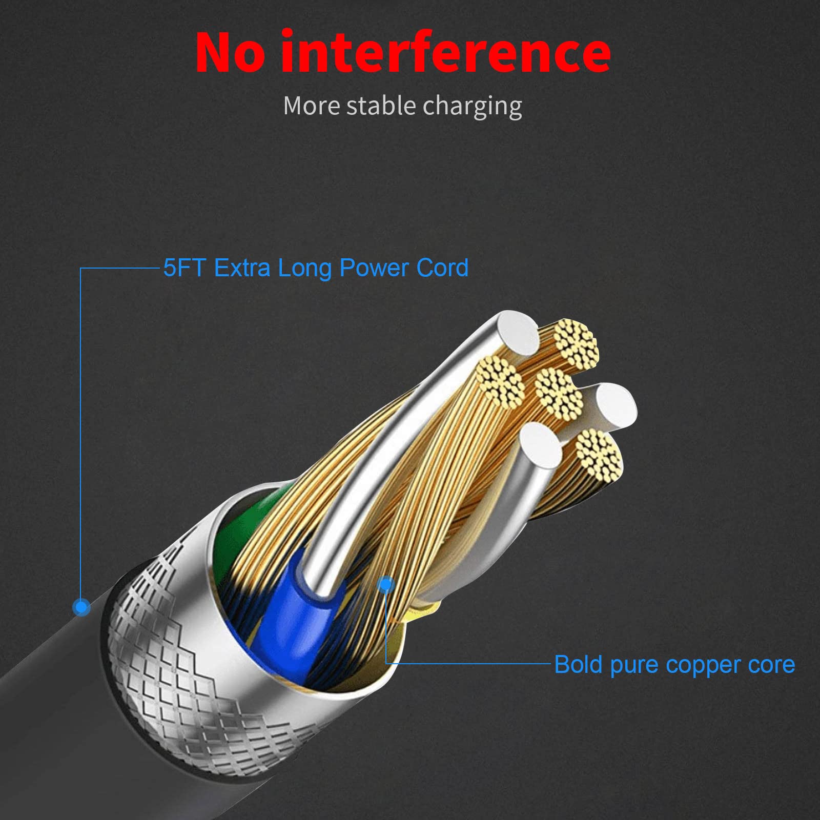 Merom Charger Cord Compatible With Surker Mens Hair Grooming Trimmer K7S K7S Silver K7S Gold K9S Sk 1616 Replacement Hair Clippe